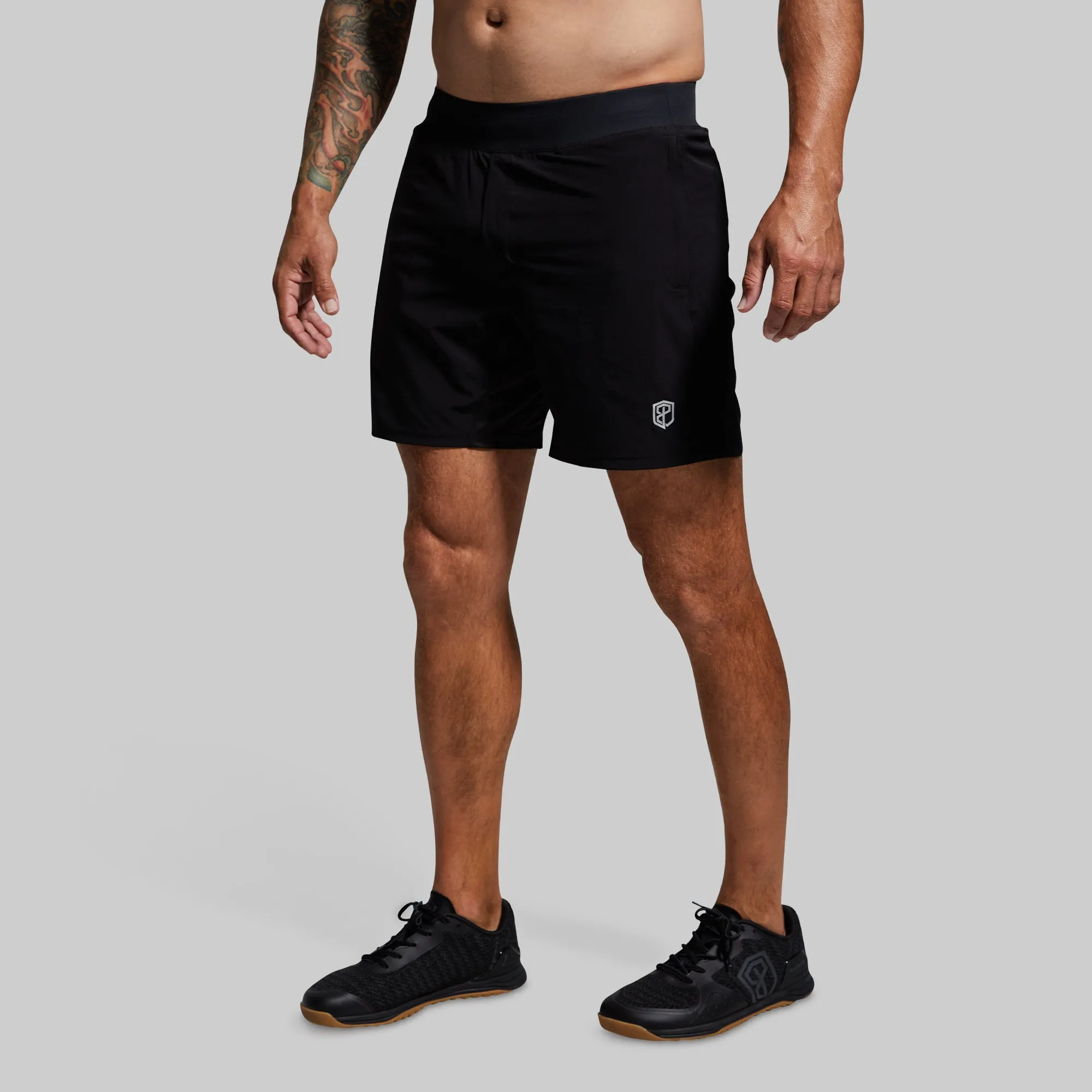 Versatile Short w/ Compression 7" (Black) sold by Born Primitive product image thumbnail 4