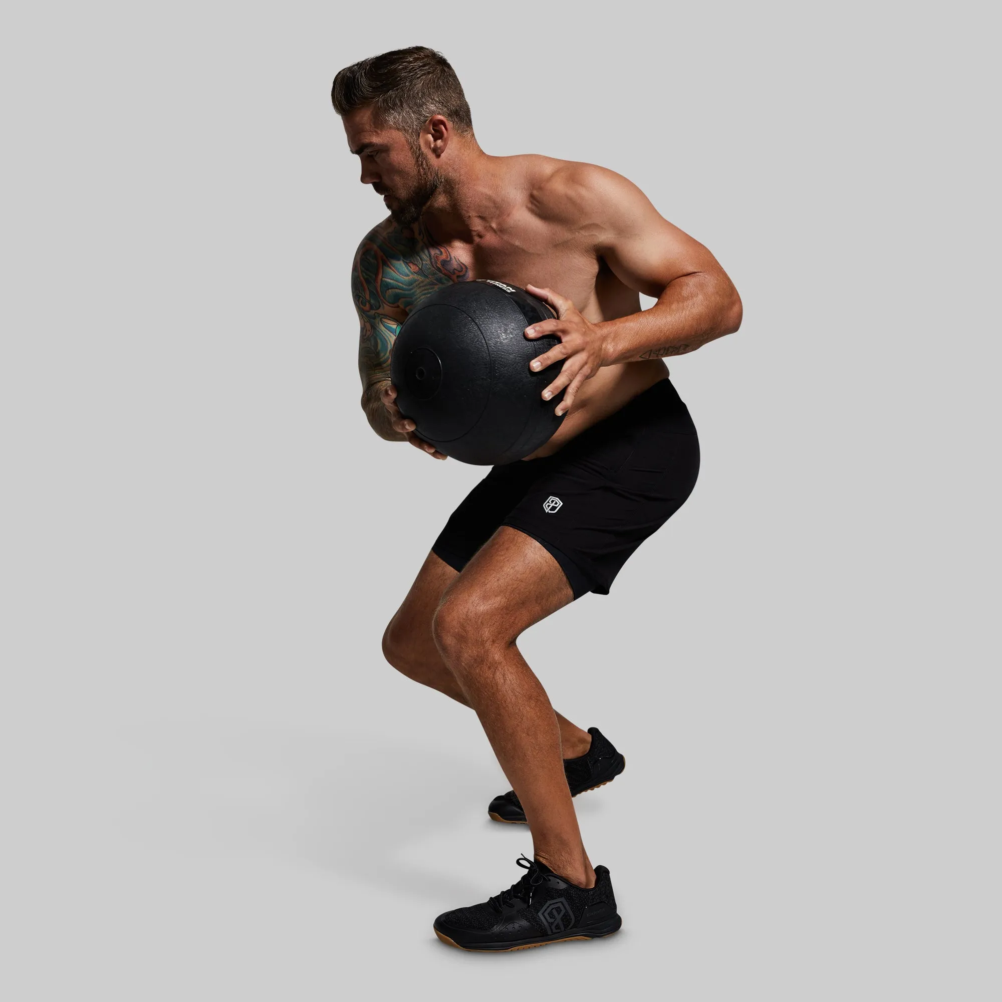 Versatile Short w/ Compression 7" (Black) sold by Born Primitive product image thumbnail 5