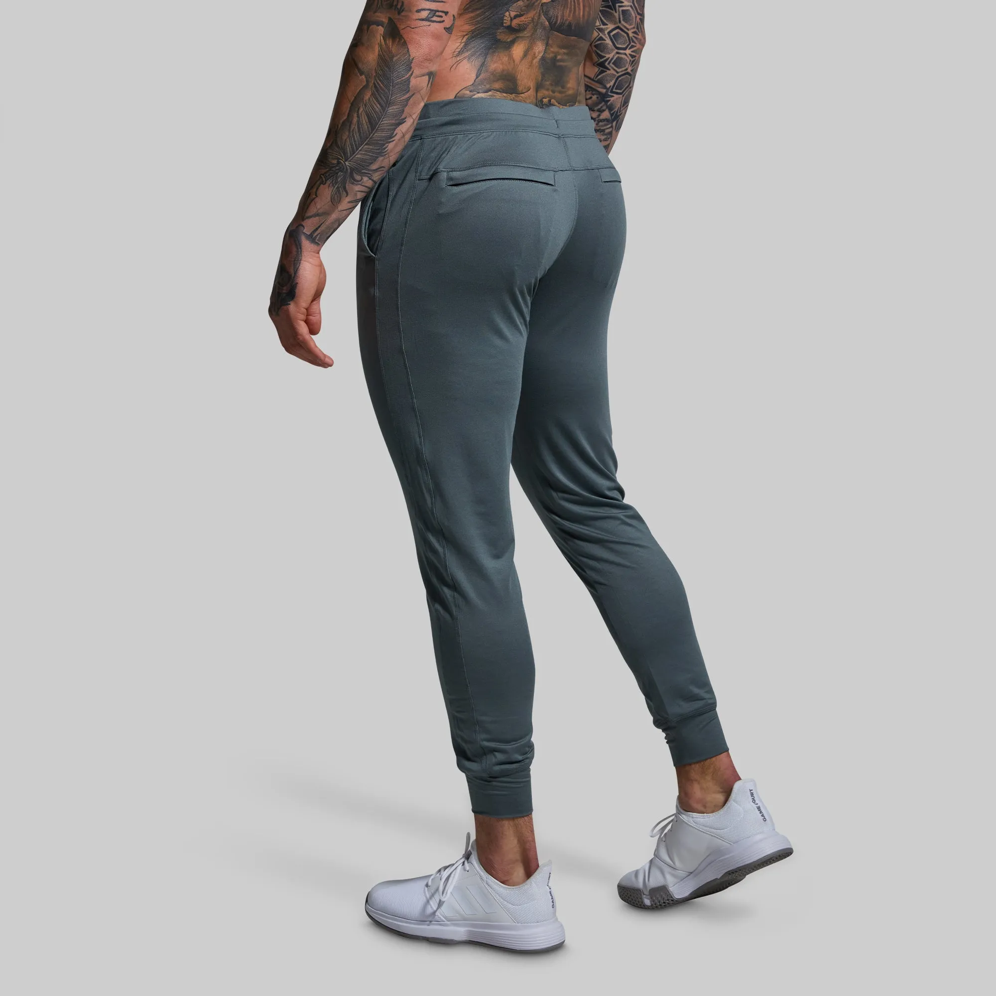 Men's Rest Day Athleisure Jogger (Slate) sold by Born Primitive product image thumbnail 2