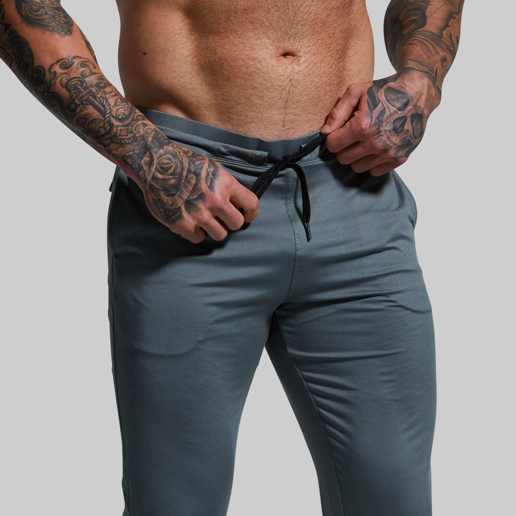 Men's Rest Day Athleisure Jogger (Slate) sold by Born Primitive product image thumbnail 3