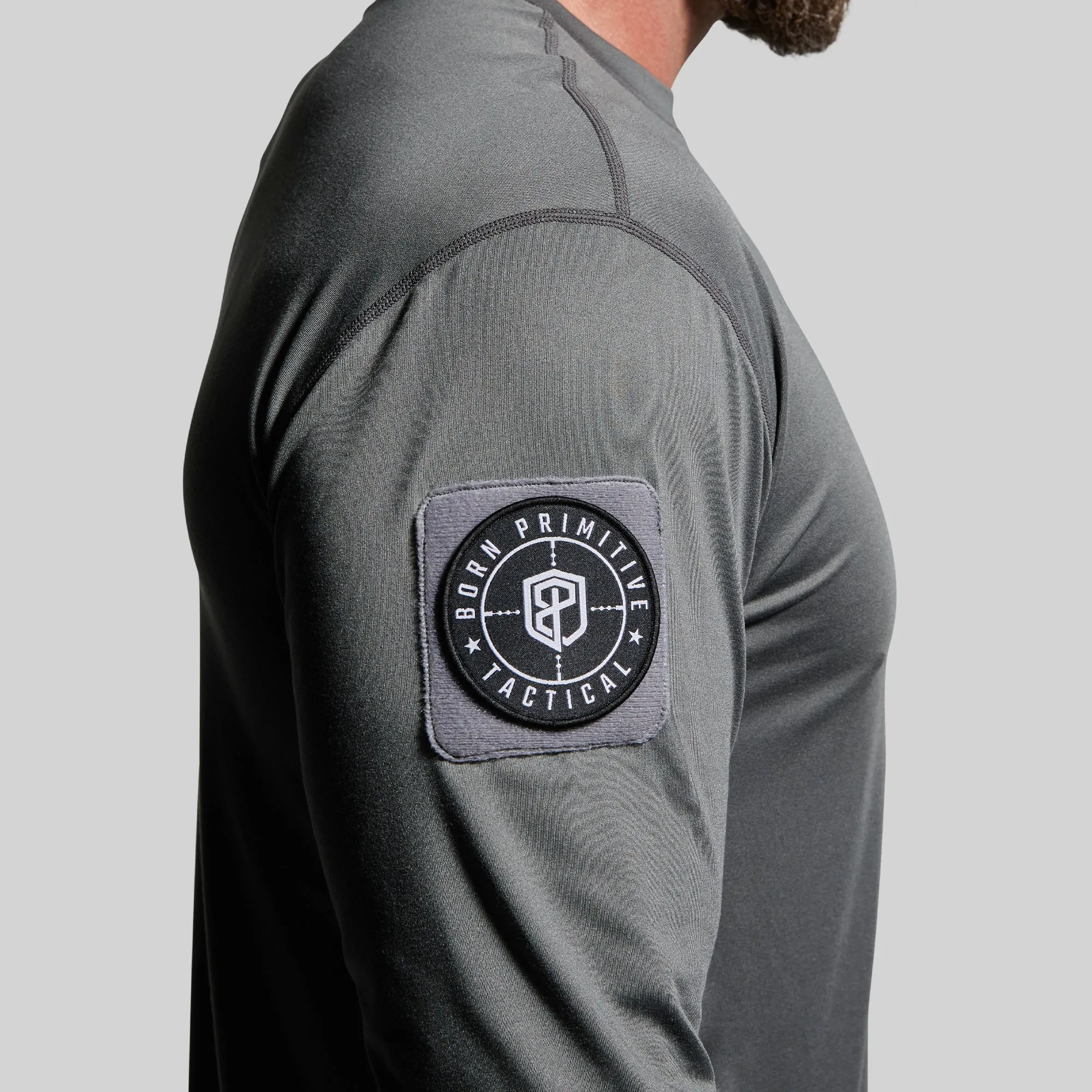 Long Sleeve Range Shirt (Wolf Grey) sold by Born Primitive product image thumbnail 2