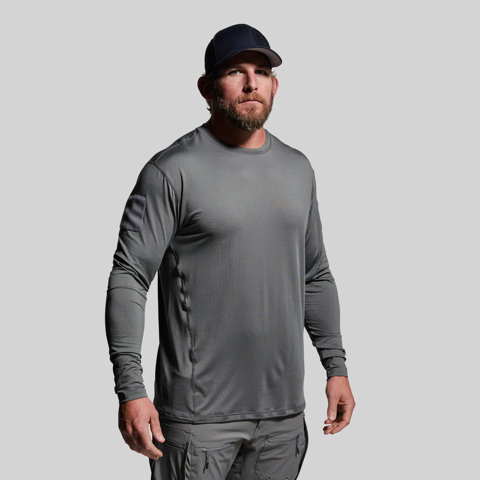 Long Sleeve Range Shirt (Wolf Grey) sold by Born Primitive