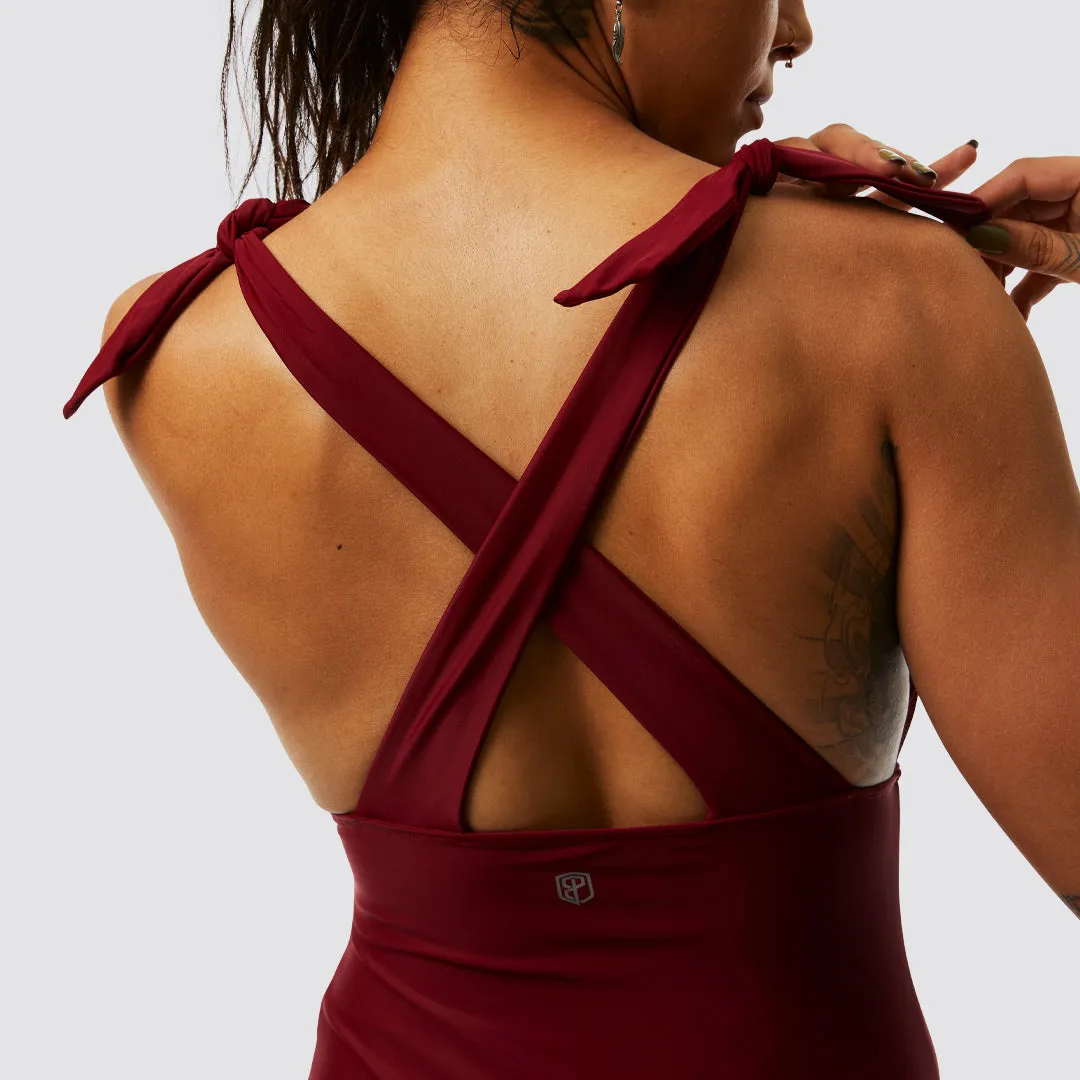 Oasis One Piece Swimsuit (Burgundy) sold by Born Primitive product image thumbnail 4