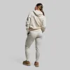Women's Cloud Jogger Set (Heather Oatmeal) sold by Born Primitive