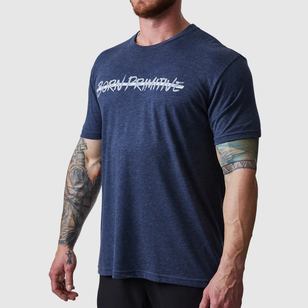 Valor Tee (Thin White Line) sold by Born Primitive