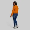 Unmatched Cropped Crew Sweatshirt (Honey Ginger) sold by Born Primitive