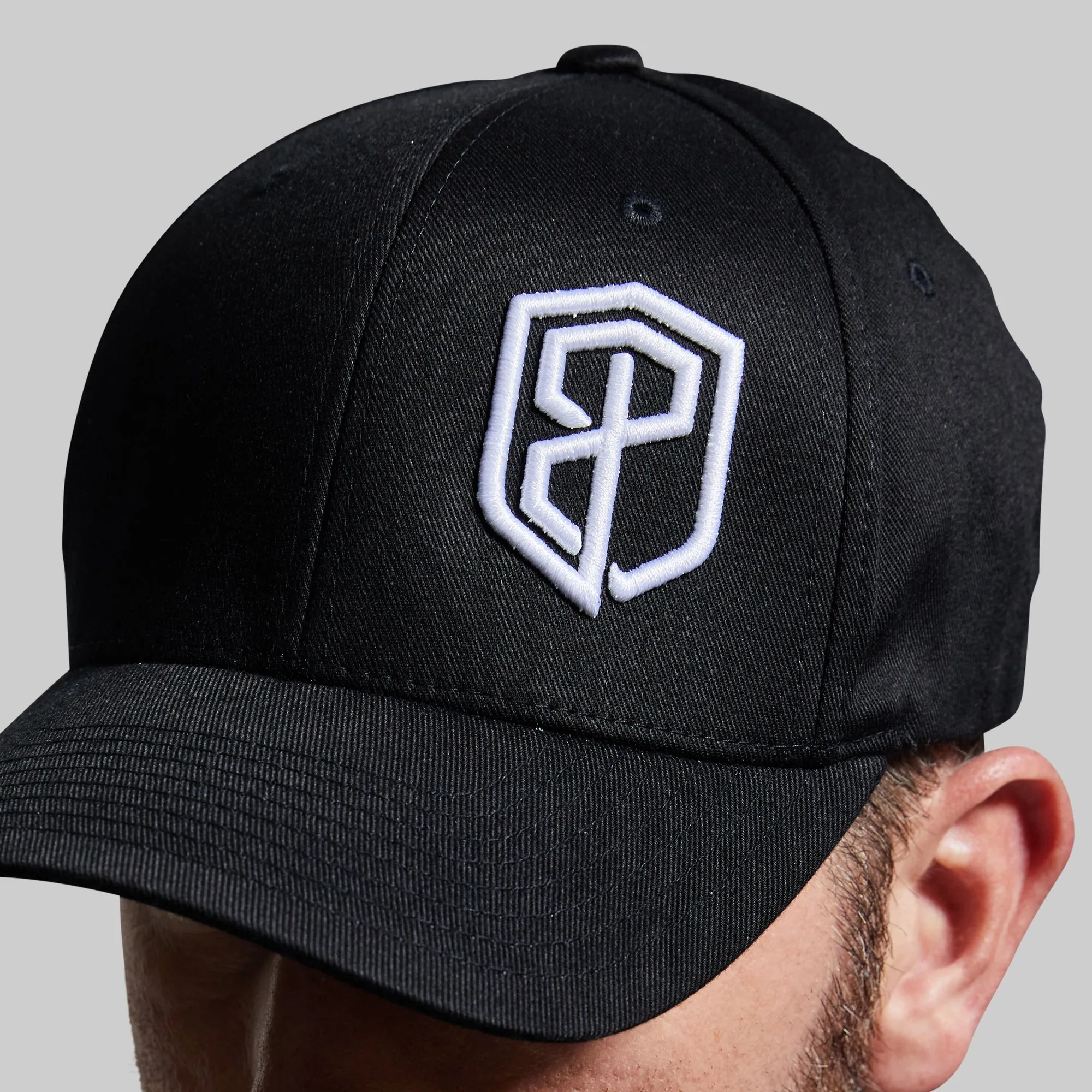 Logo FlexFit Hat (Black) sold by Born Primitive product image thumbnail 4