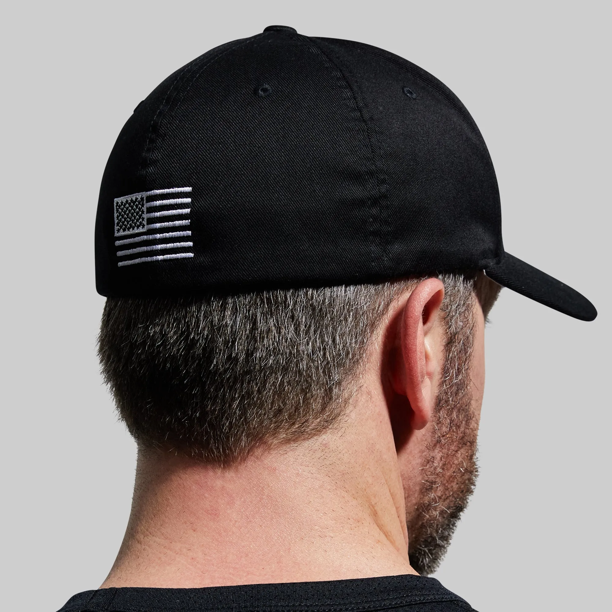 Logo FlexFit Hat (Black) sold by Born Primitive product image thumbnail 2
