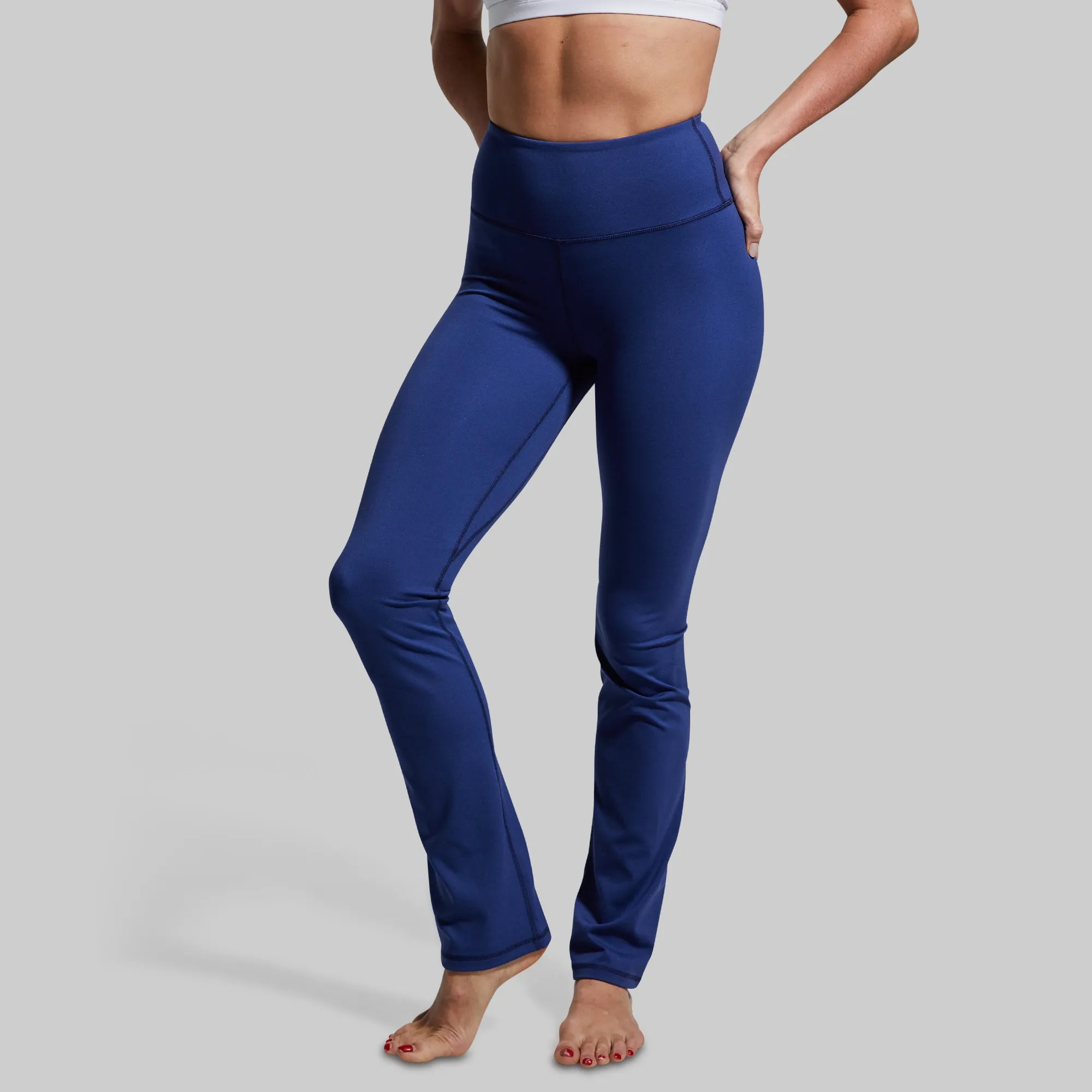 Yoga Pant Straight Leg (Blue Depths) sold by Born Primitive