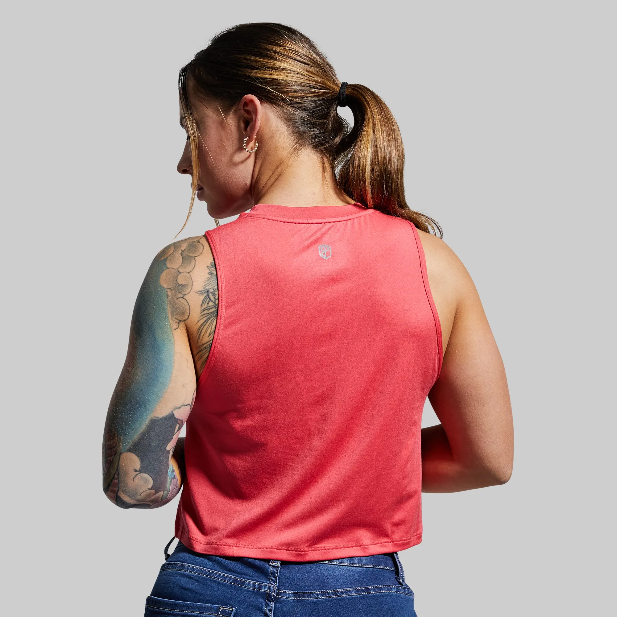 Subtle Flex Tank (Fiery Rose) sold by Born Primitive product image thumbnail 2