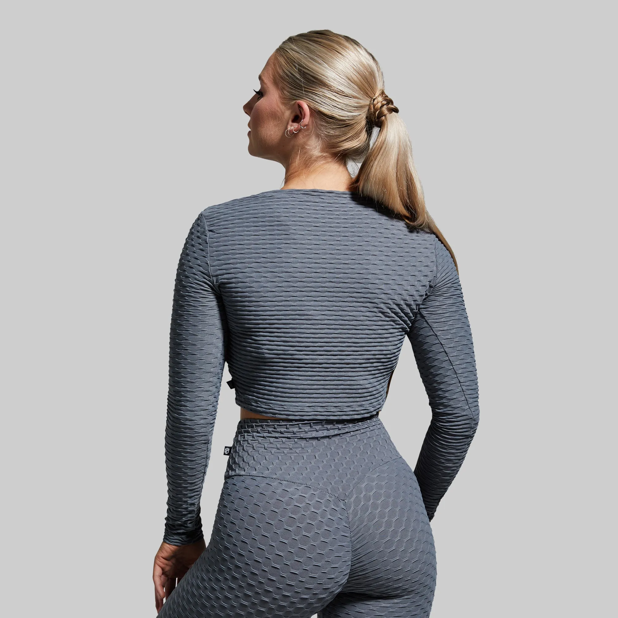 Summit Crop Top (Slate) sold by Born Primitive product image thumbnail 2