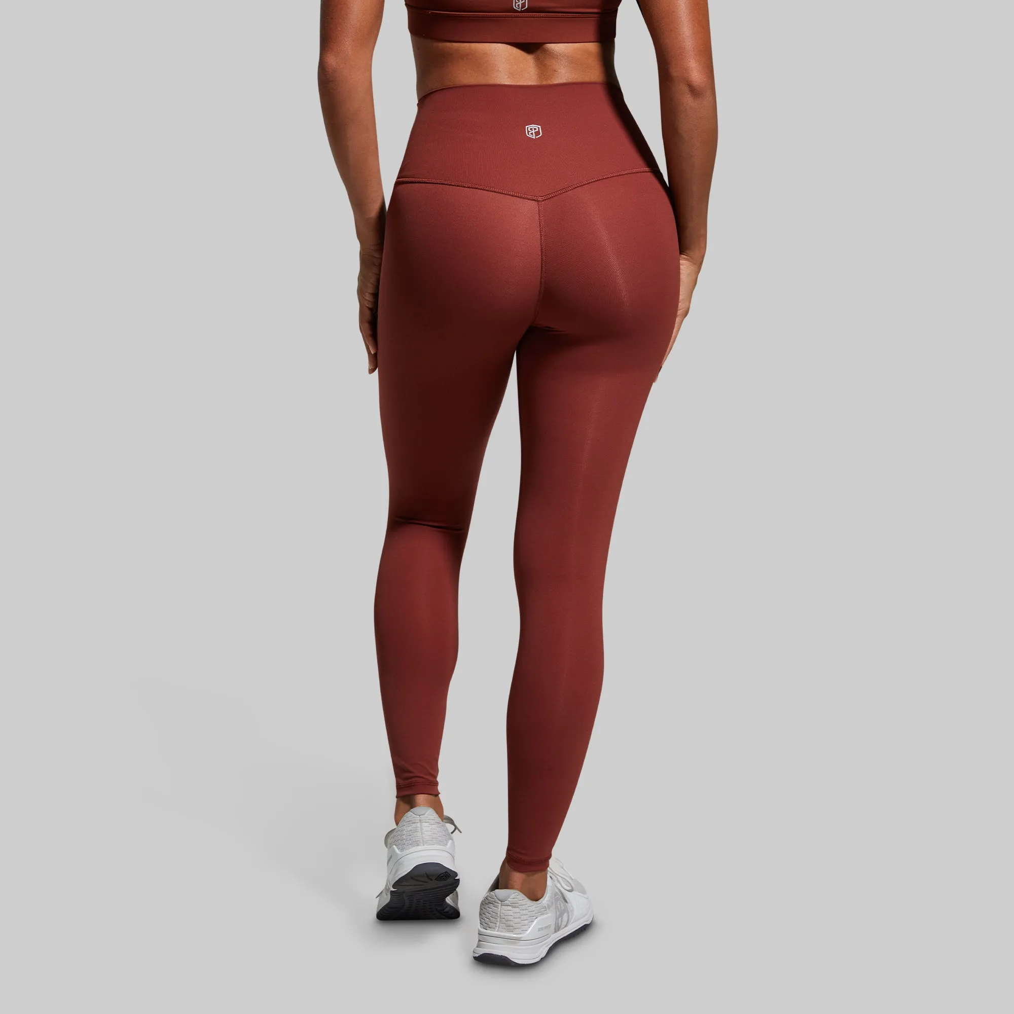 Your Go To 7/8 Legging 2.0 (Brick Red) sold by Born Primitive product image thumbnail 4