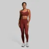 Your Go To Legging 2.0 (Brick Red) sold by Born Primitive