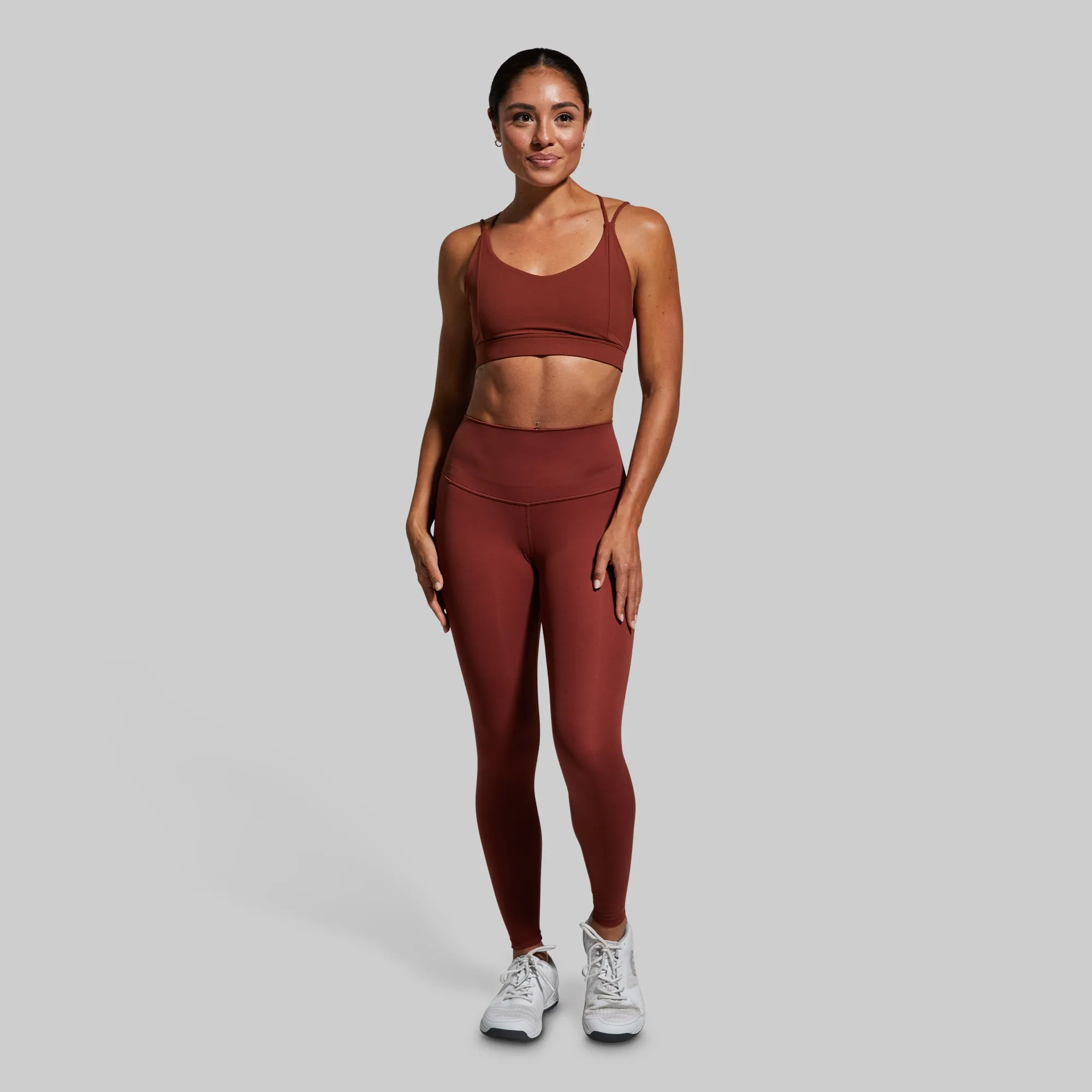 Your Go To 7/8 Legging 2.0 (Brick Red) sold by Born Primitive product image thumbnail 5