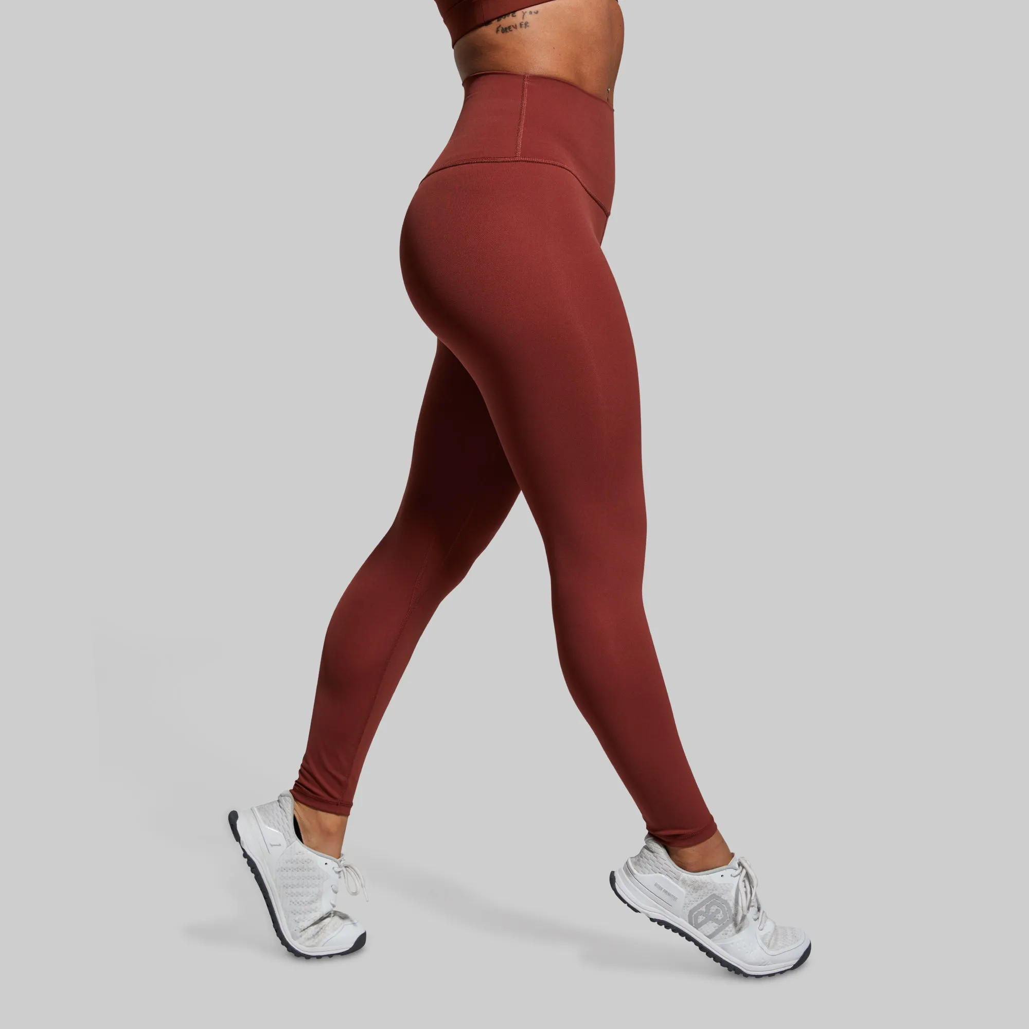 Your Go To 7/8 Legging 2.0 (Brick Red) sold by Born Primitive product image thumbnail 3