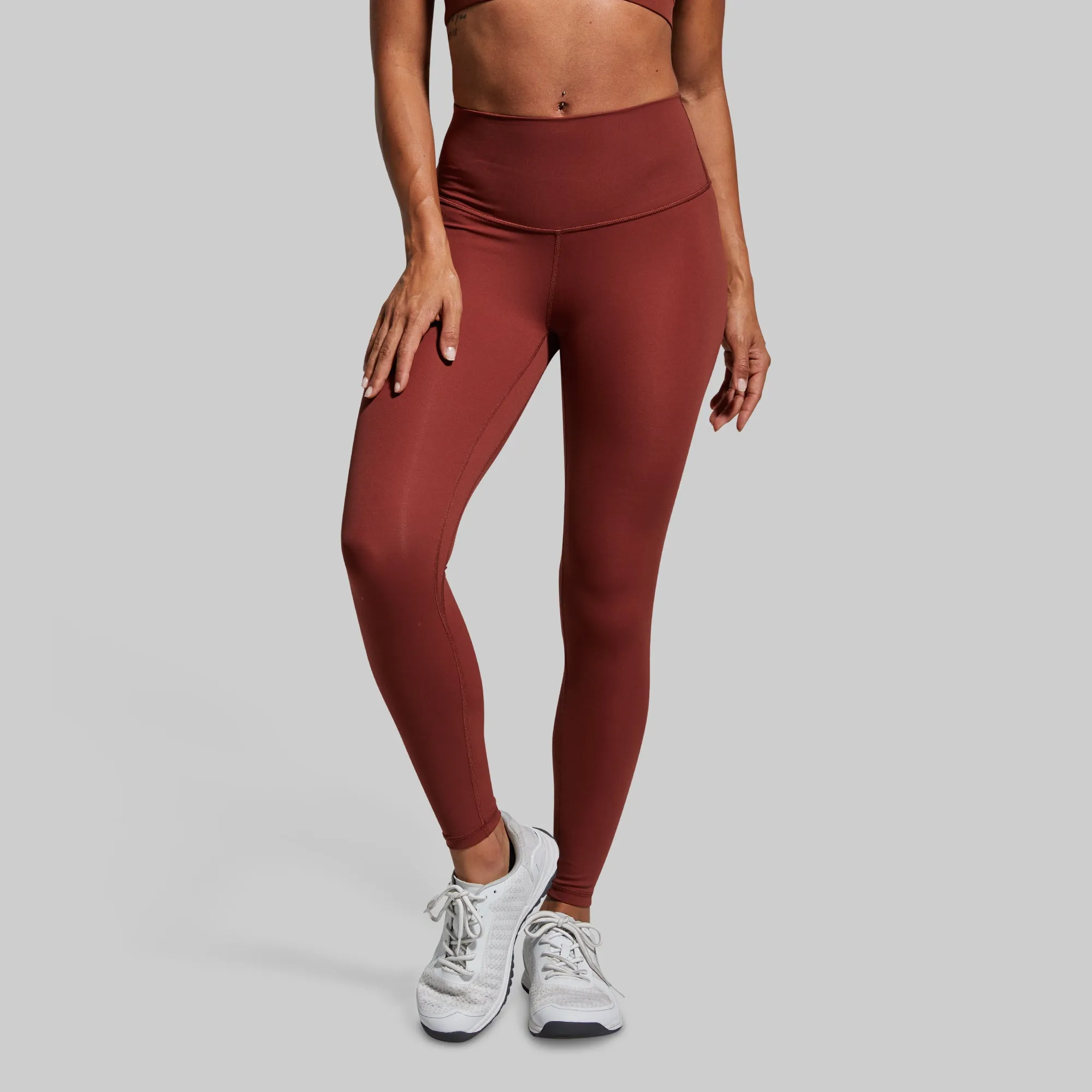 Your Go To 7/8 Legging 2.0 (Brick Red) sold by Born Primitive product image thumbnail 2