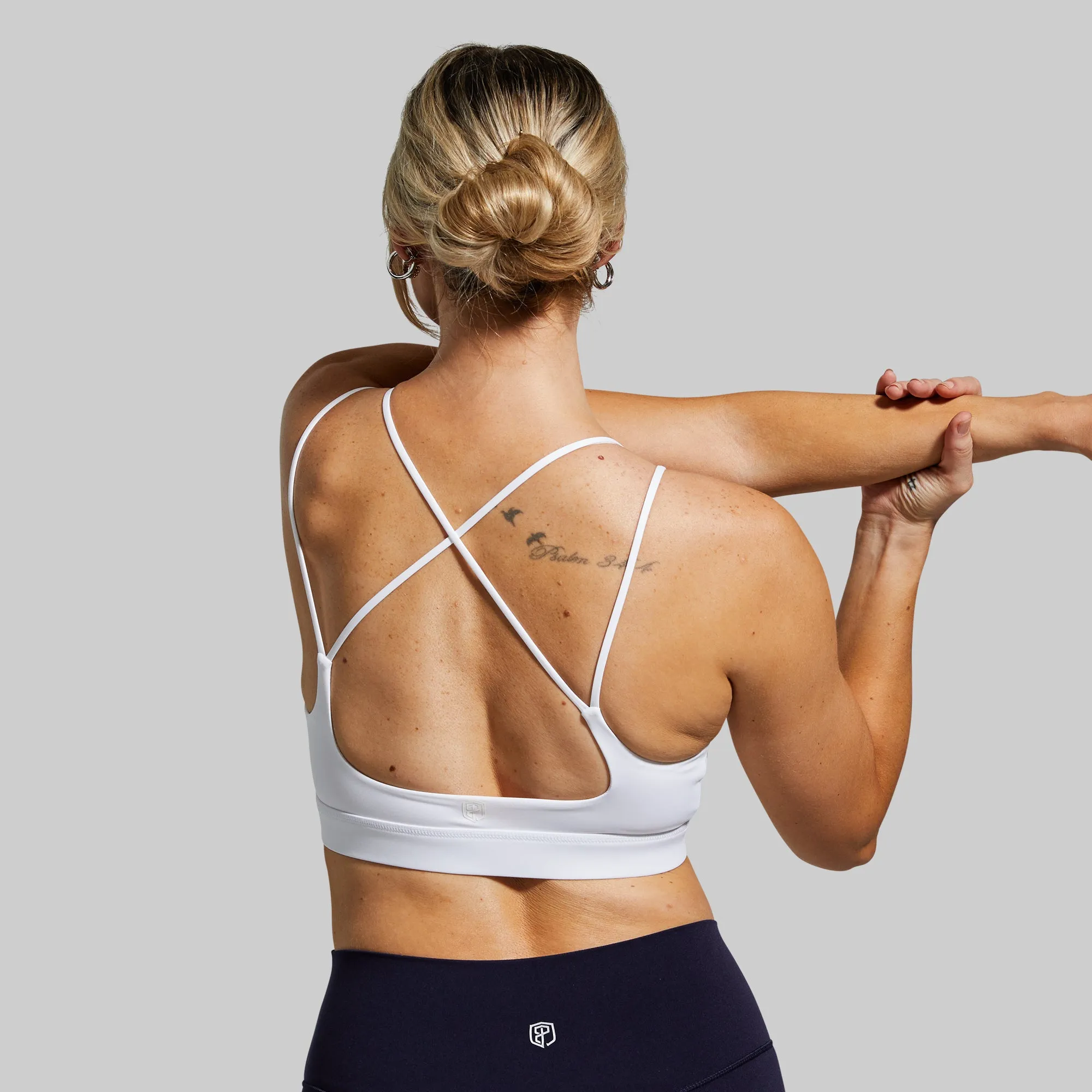 Exhale Sports Bra (White) sold by Born Primitive product image thumbnail 3