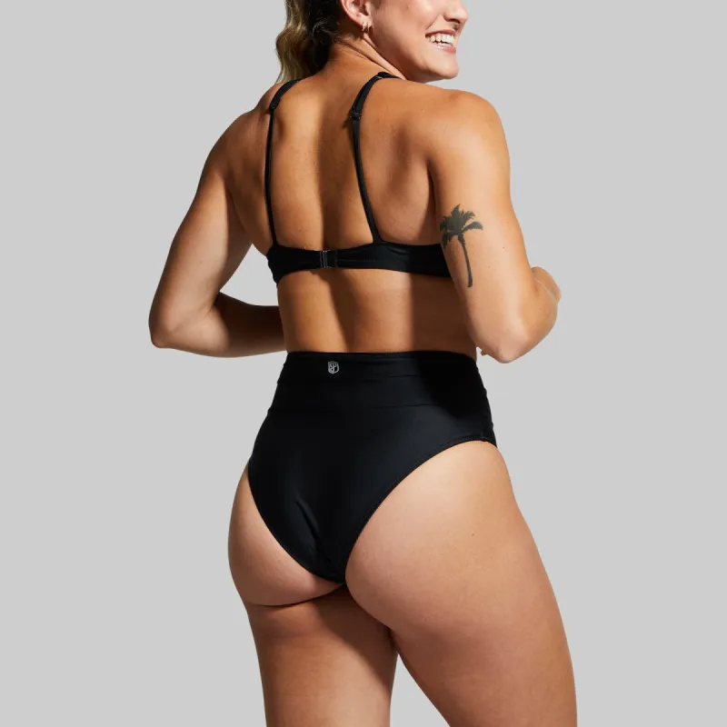 High Tide Bikini Bottom (Black) sold by Born Primitive