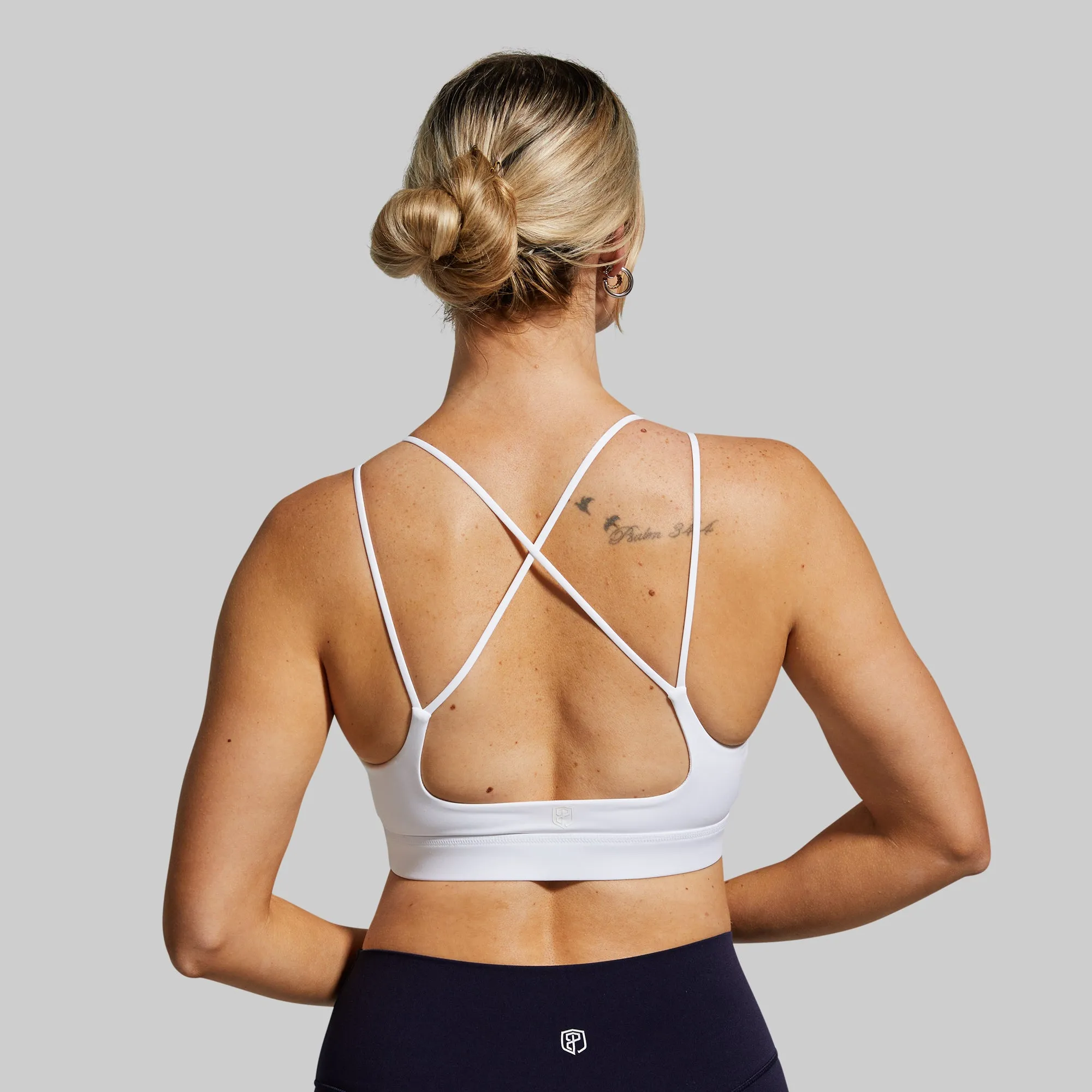 Exhale Sports Bra (White) sold by Born Primitive