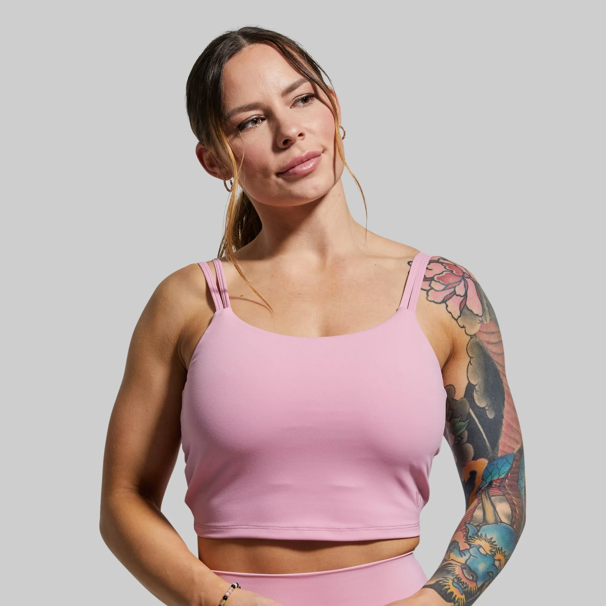 Don't Get It Twisted Sports Bra (Mystic Pink) sold by Born Primitive product image thumbnail 2