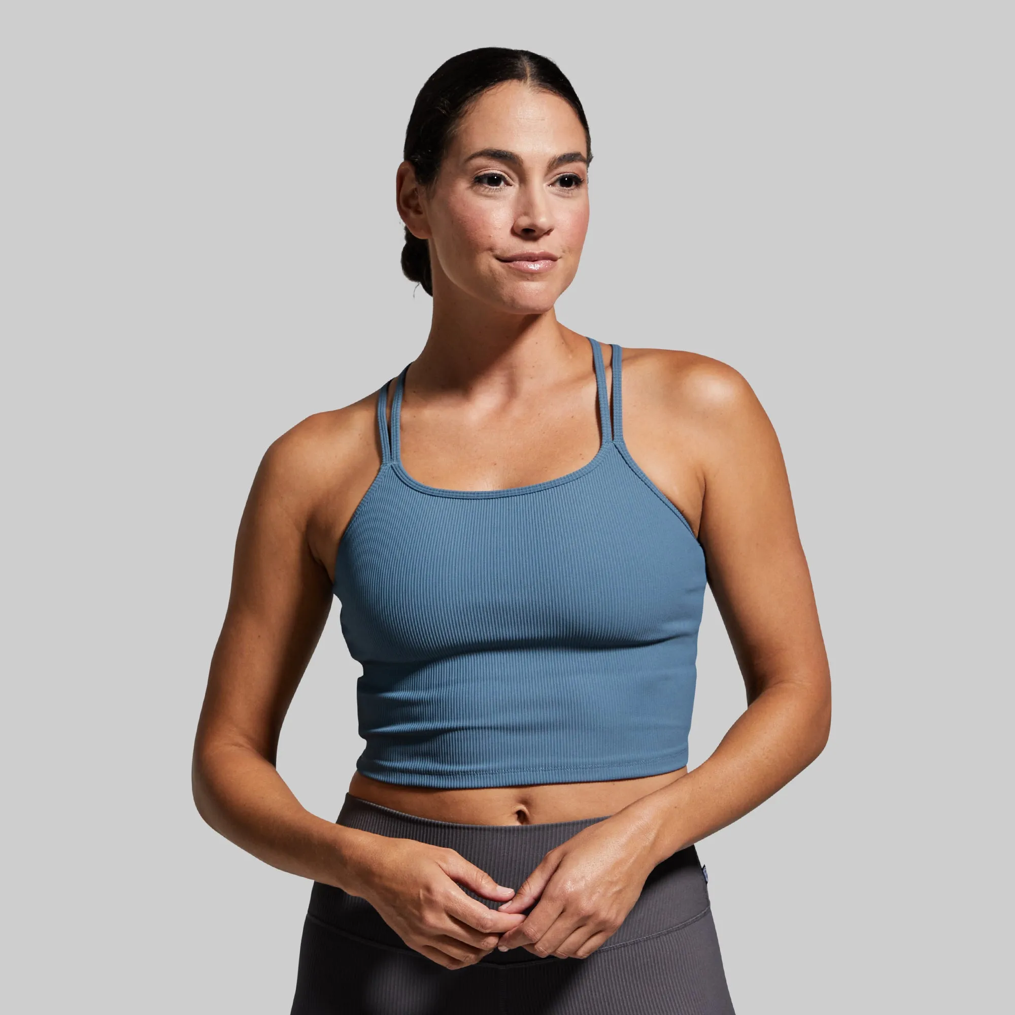 Limitless Sports Bra (Smokey Blue) sold by Born Primitive product image thumbnail 3