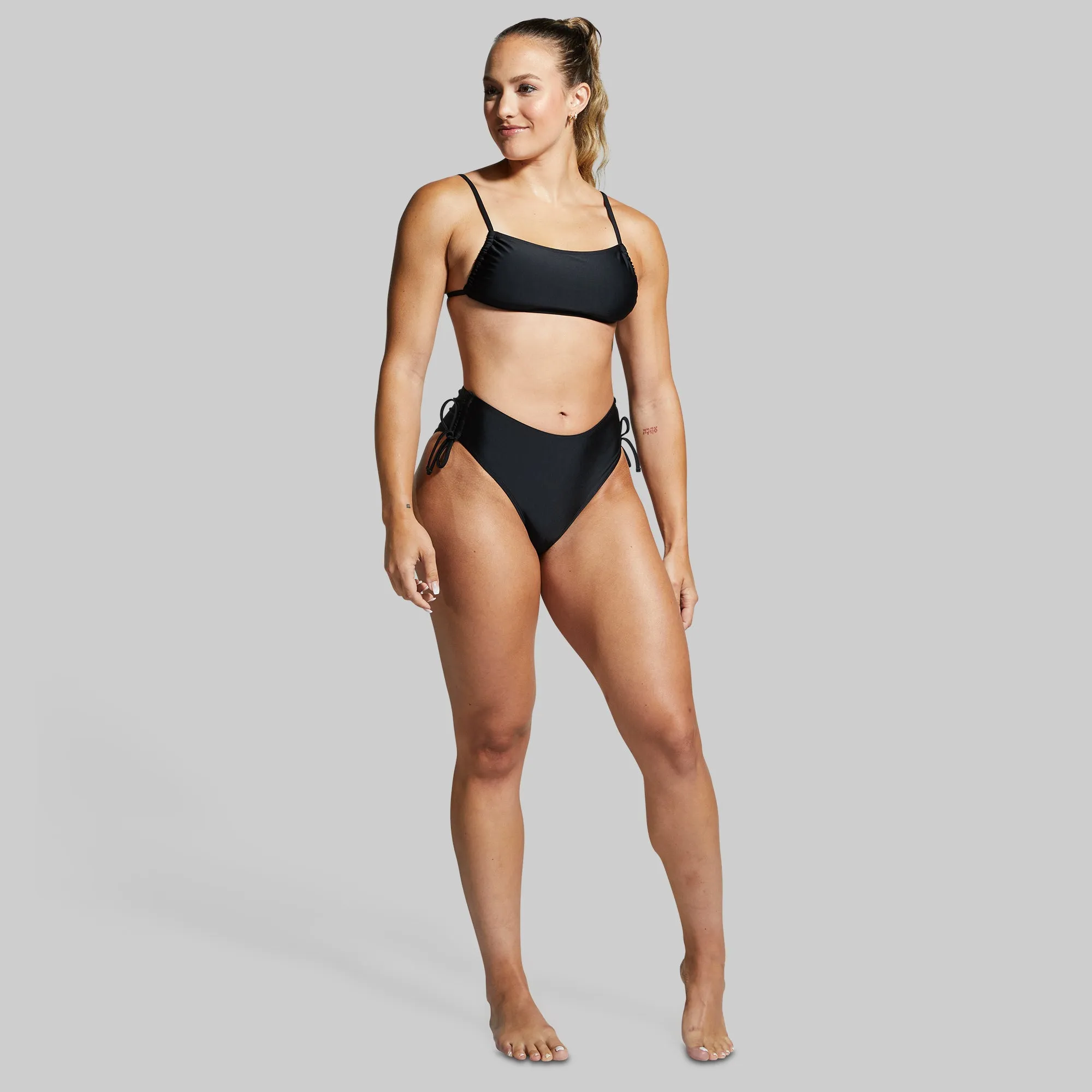 Bandeau Bikini Top (Black) sold by Born Primitive product image thumbnail 5