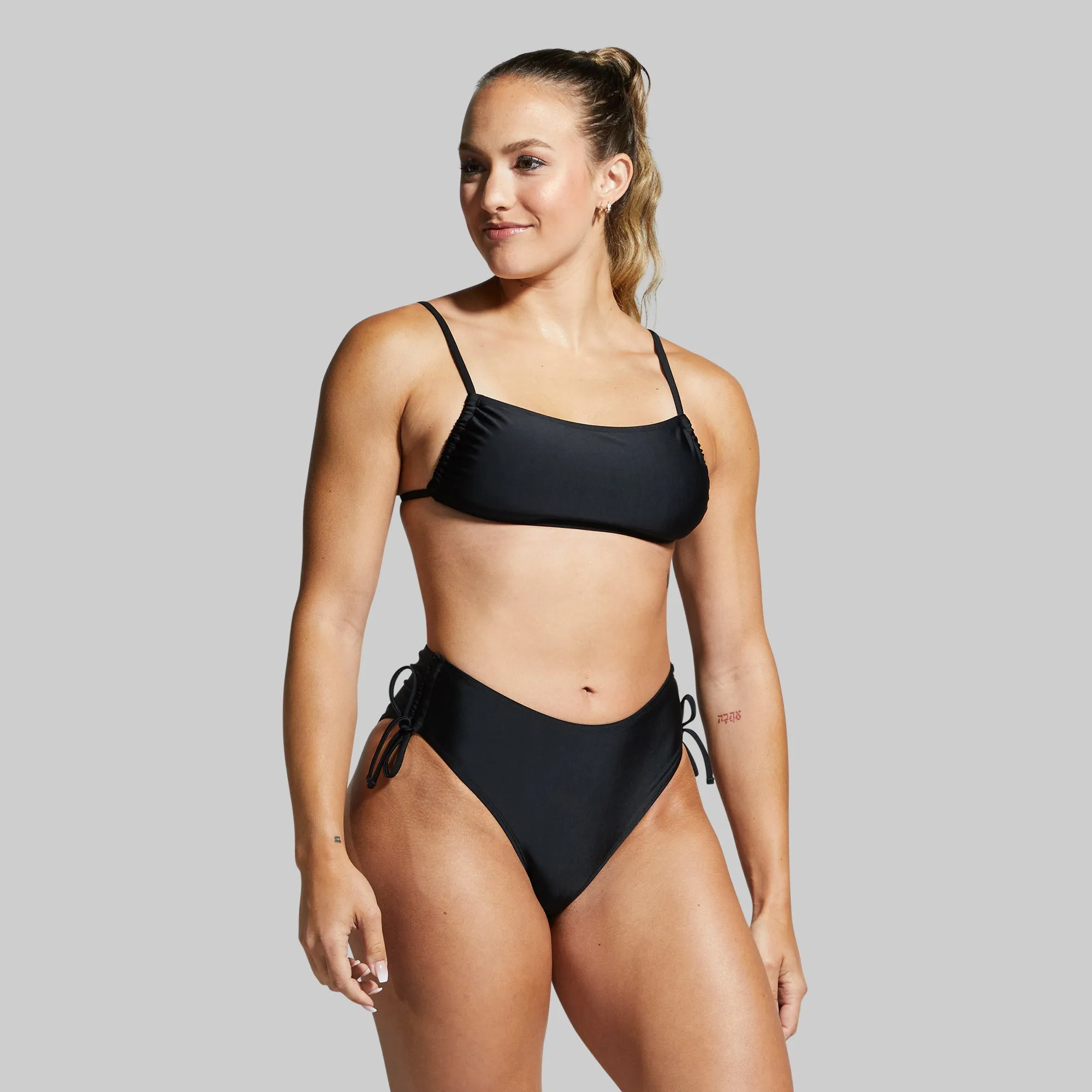 Bandeau Bikini Top (Black) sold by Born Primitive product image thumbnail 3