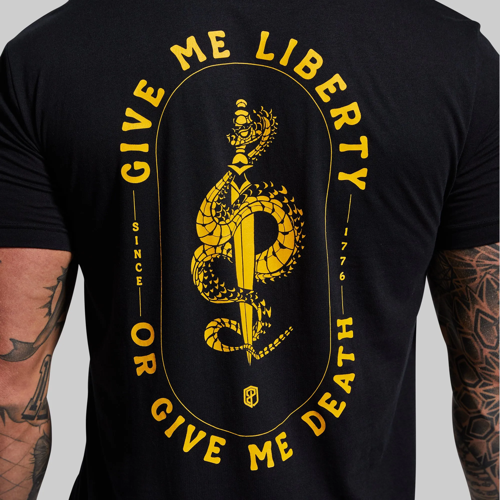 Give Me Liberty Tee (Black) sold by Born Primitive product image thumbnail 4