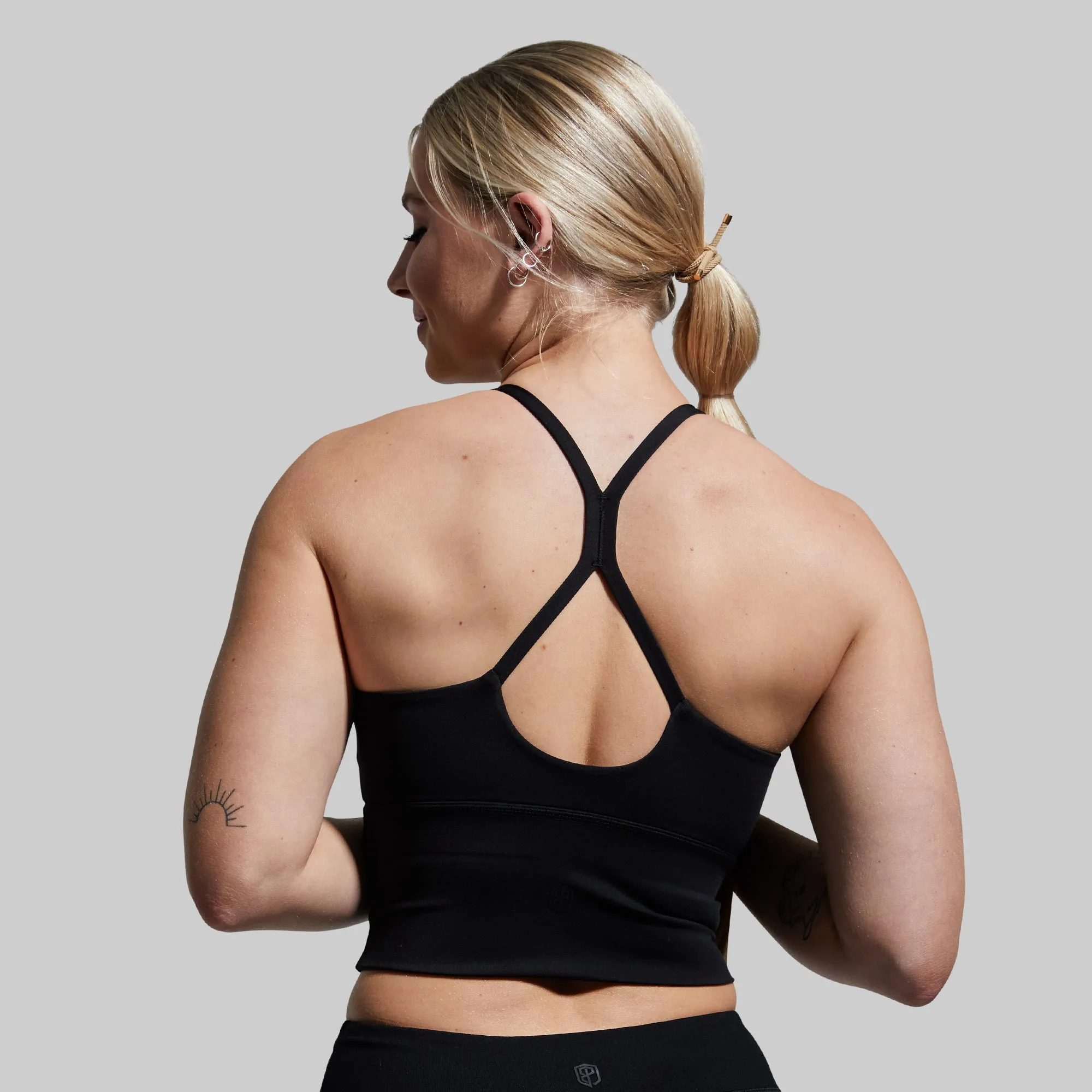 Om The Day Sports Bra 2.0 (Black) sold by Born Primitive