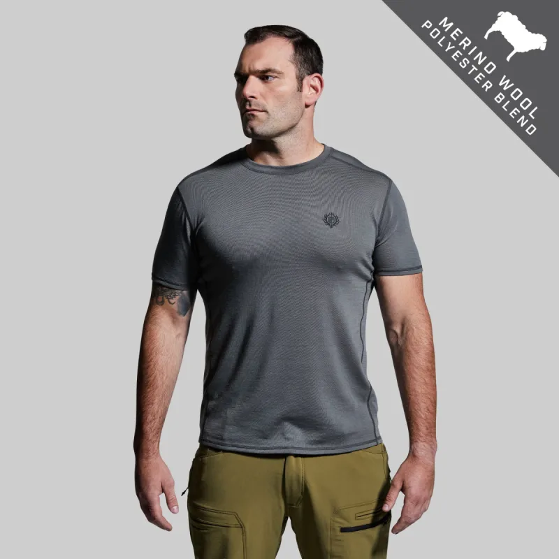 Ridgeline Tee (Wolf Grey) sold by Born Primitive