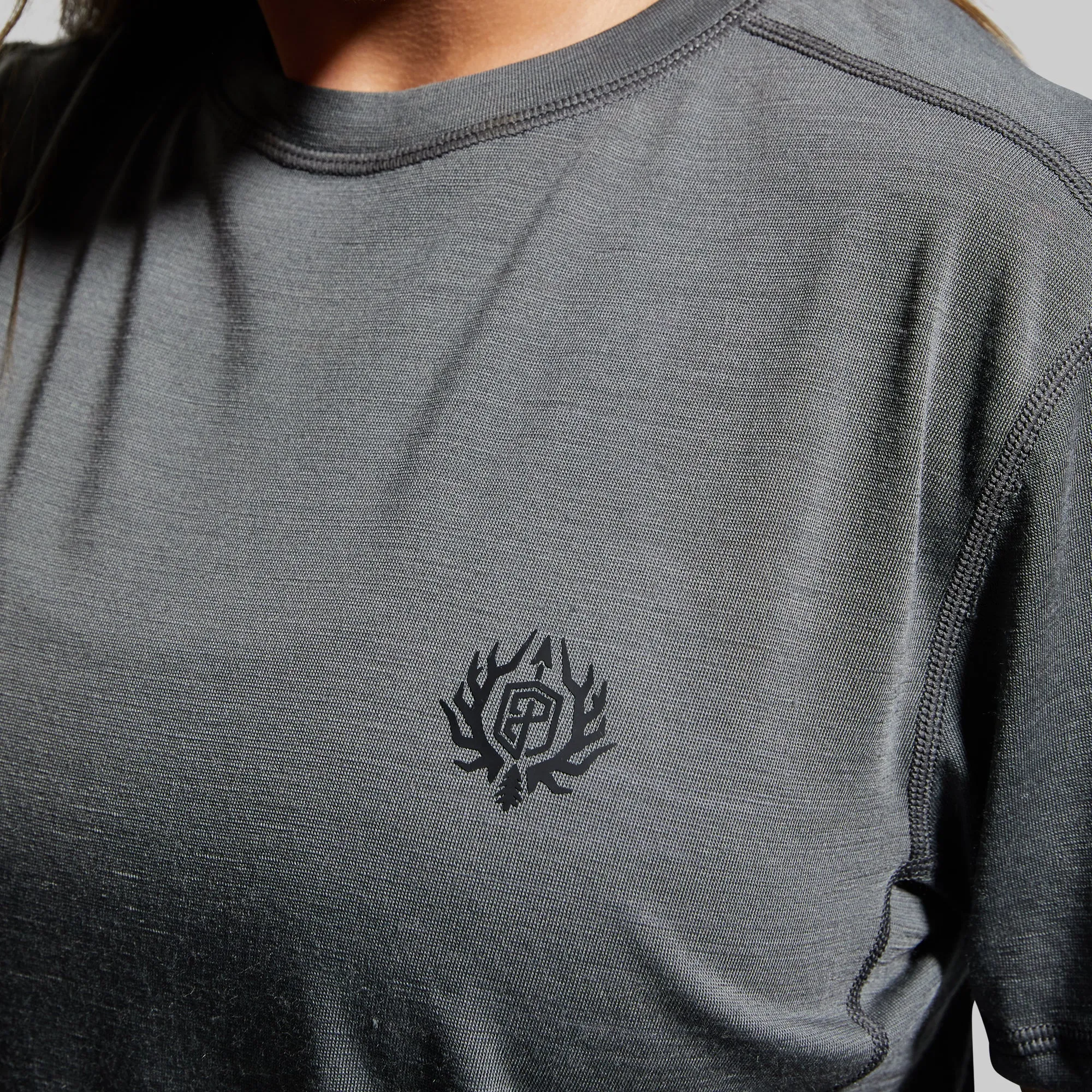 Ridgeline Tee (Wolf Grey) sold by Born Primitive product image thumbnail 5