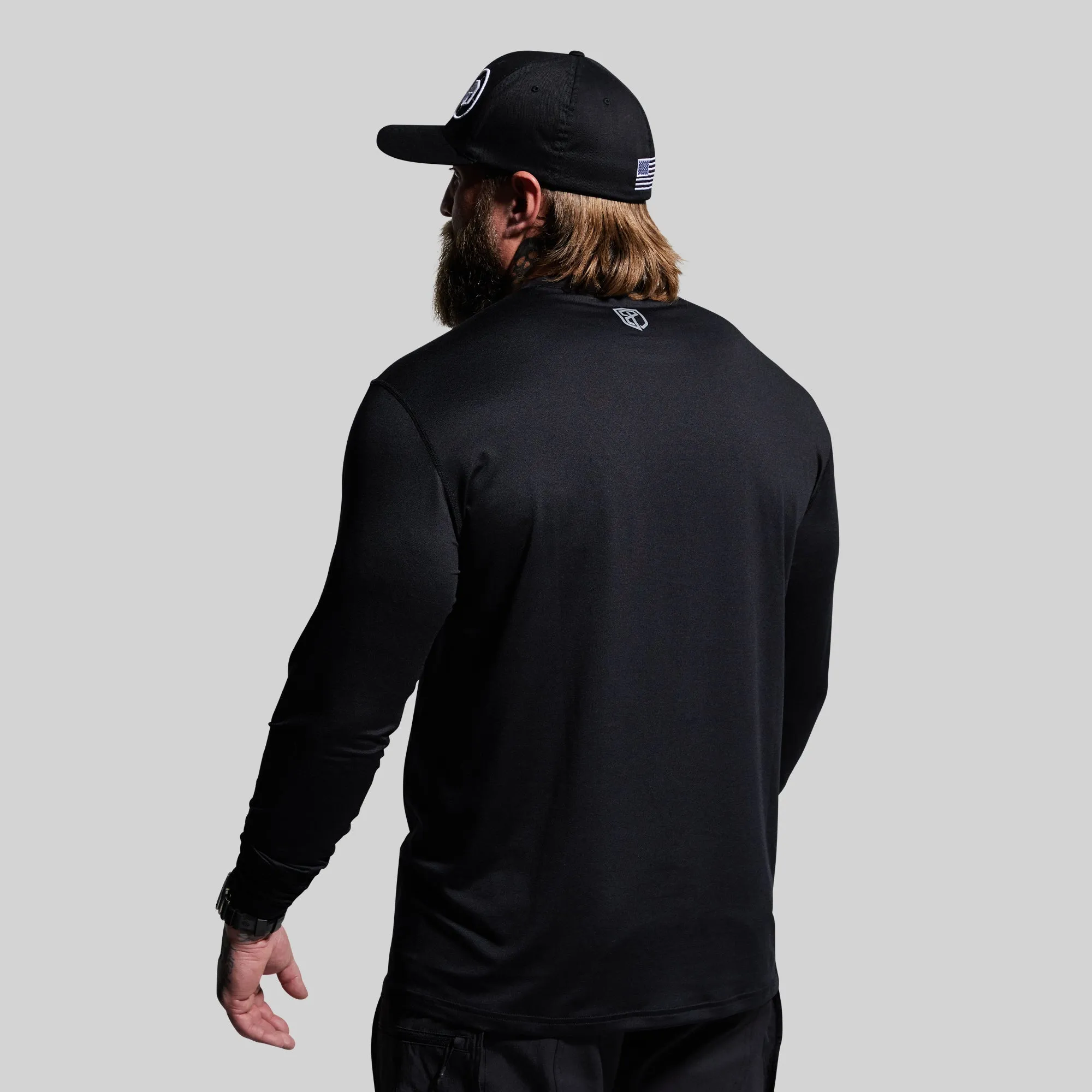 Long Sleeve Range Shirt Flag (Black) sold by Born Primitive product image thumbnail 3