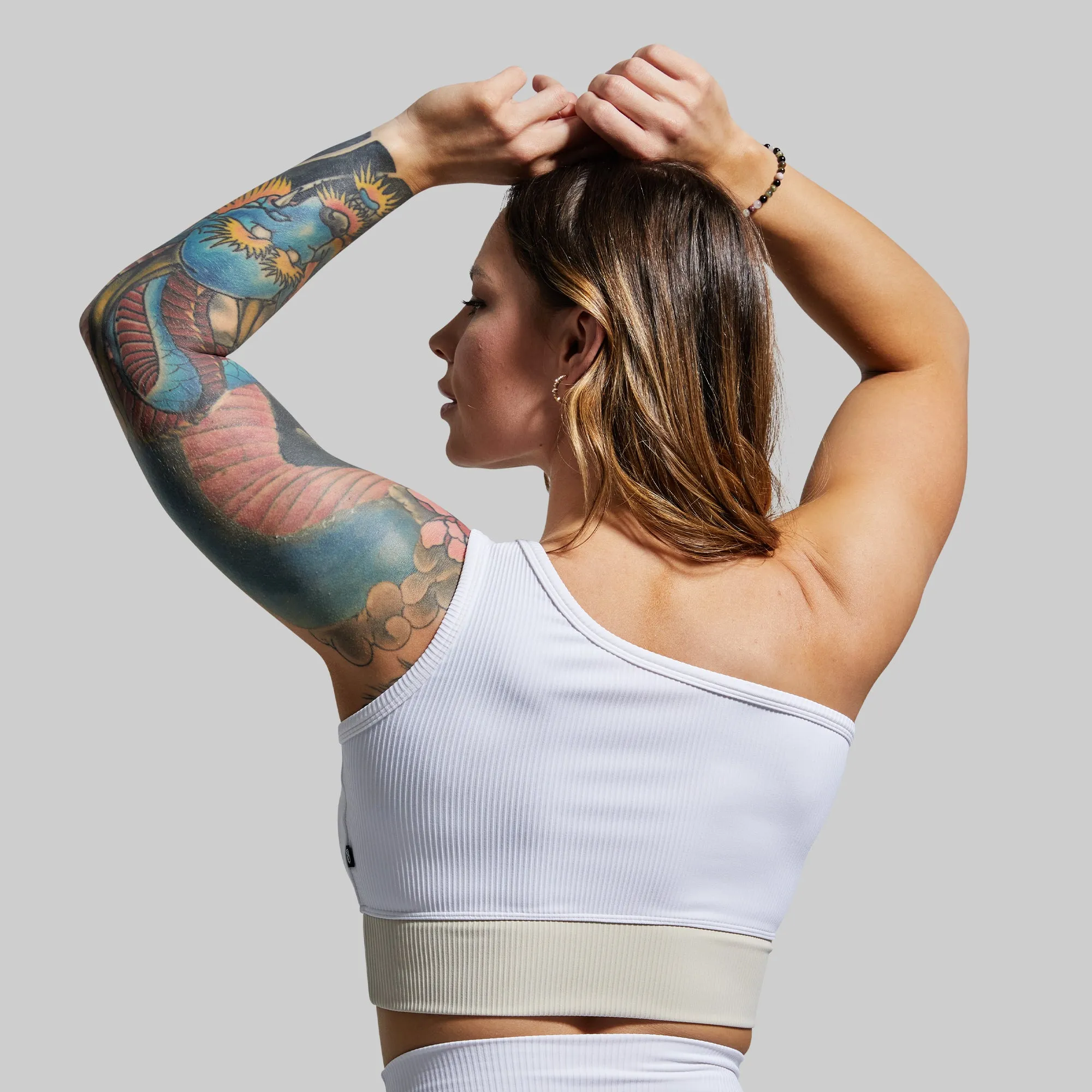 Evolve Sports Bra (White) sold by Born Primitive product image thumbnail 2