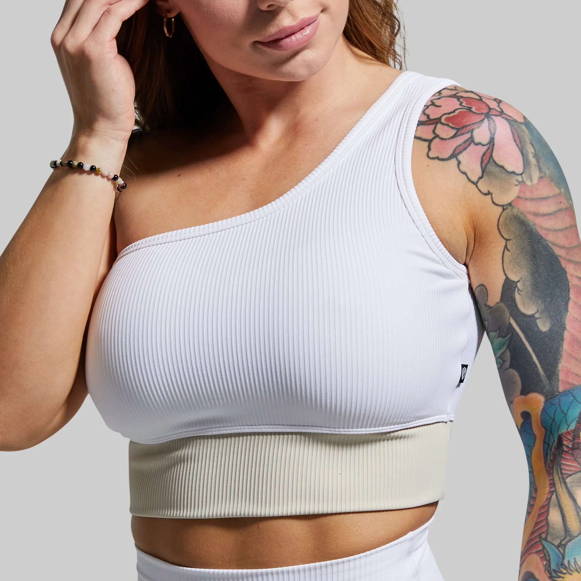 Evolve Sports Bra (White) sold by Born Primitive product image thumbnail 4
