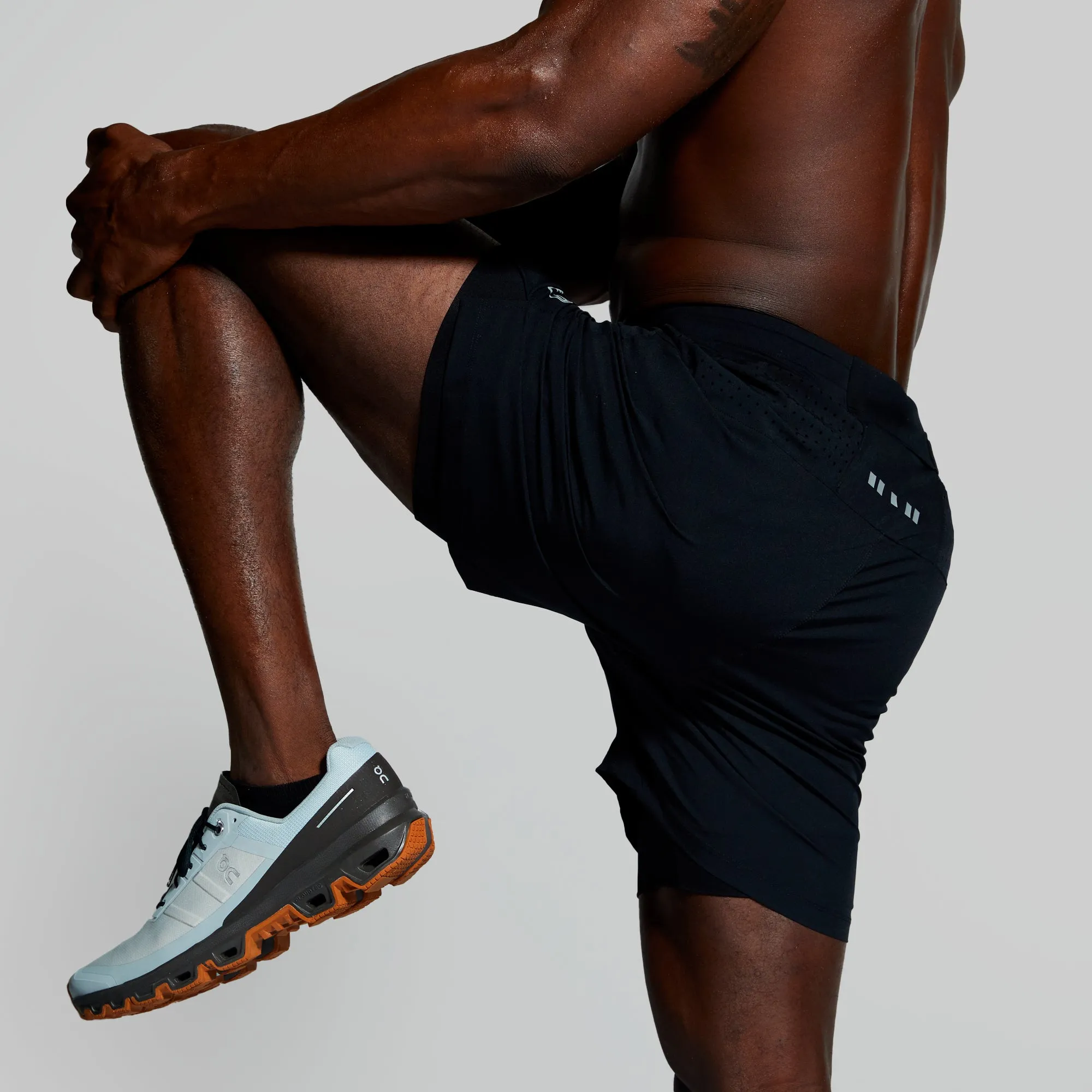 Men's Endurance Short w/ Compression (Black) sold by Born Primitive product image thumbnail 2