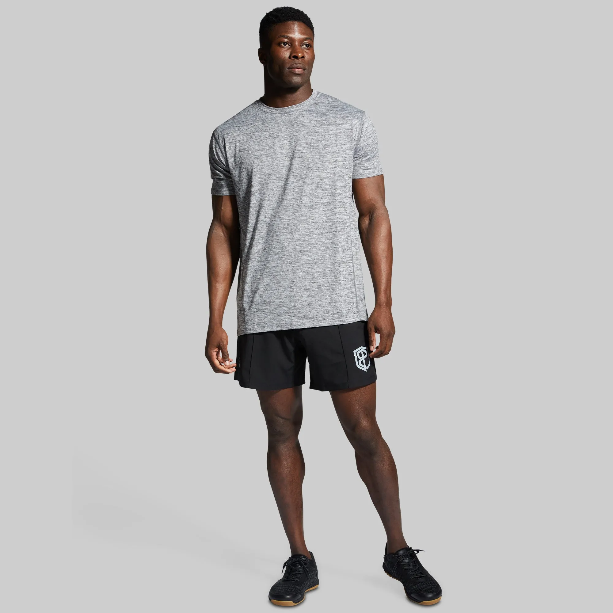 Athleisure Tee (Heather Grey) sold by Born Primitive product image thumbnail 4