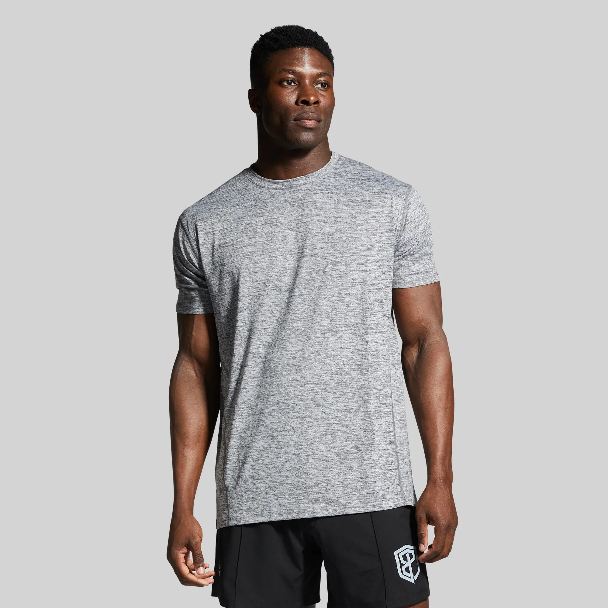 Athleisure Tee (Heather Grey) sold by Born Primitive