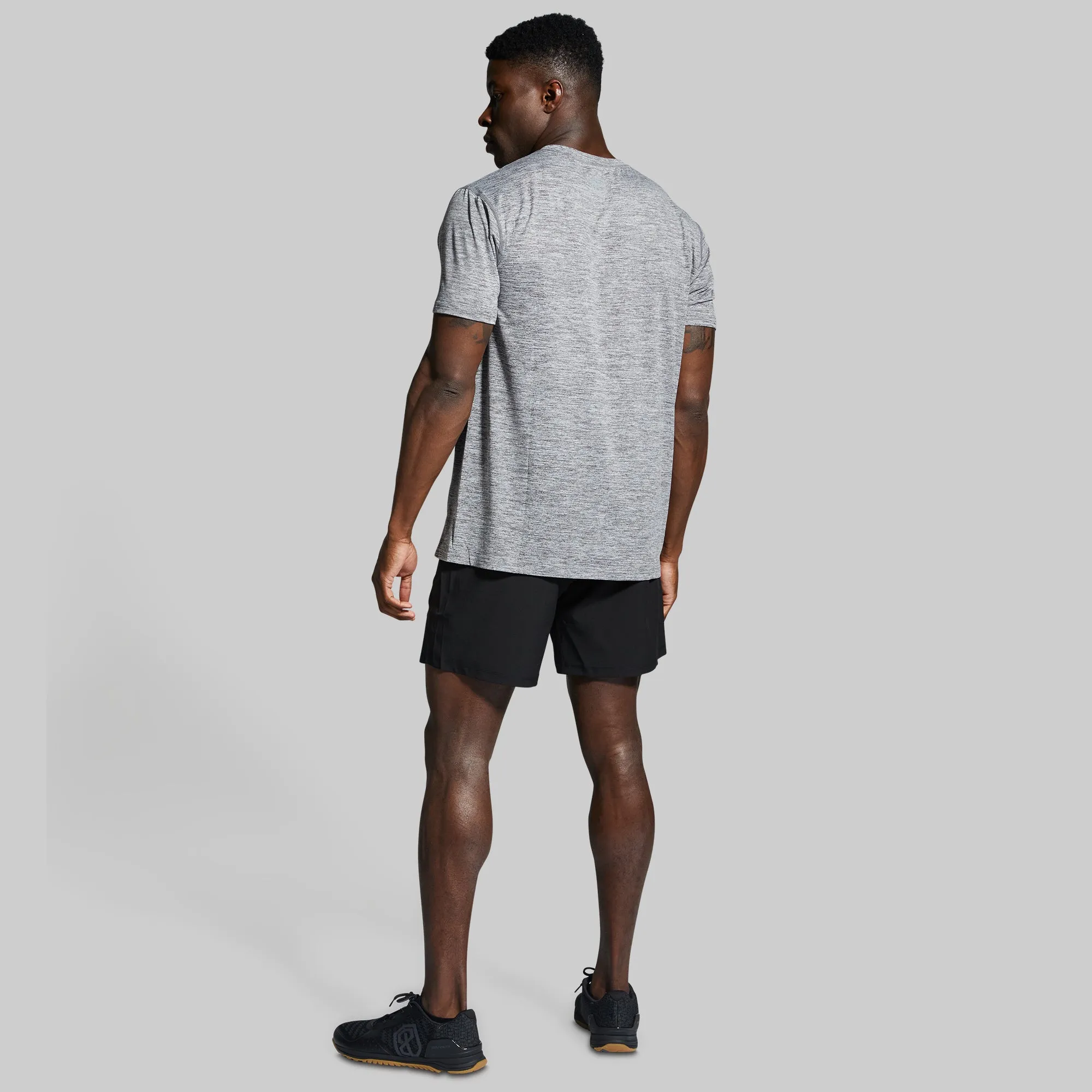 Athleisure Tee (Heather Grey) sold by Born Primitive product image thumbnail 5