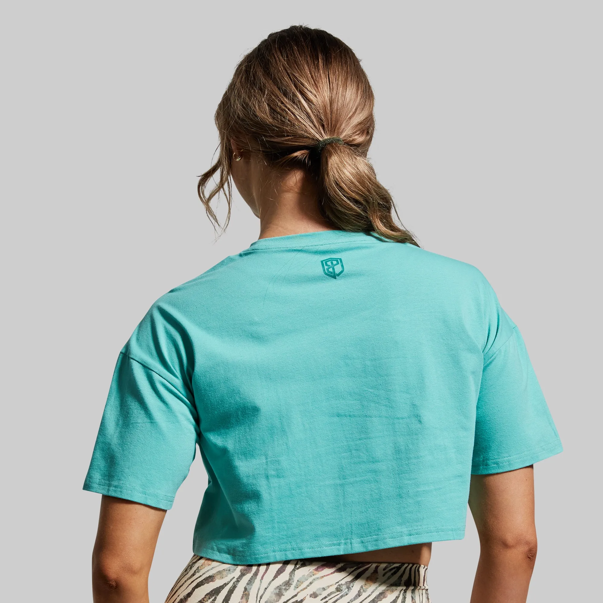 Training Crop Tee 2.0 (Jungle Mist) sold by Born Primitive product image thumbnail 2