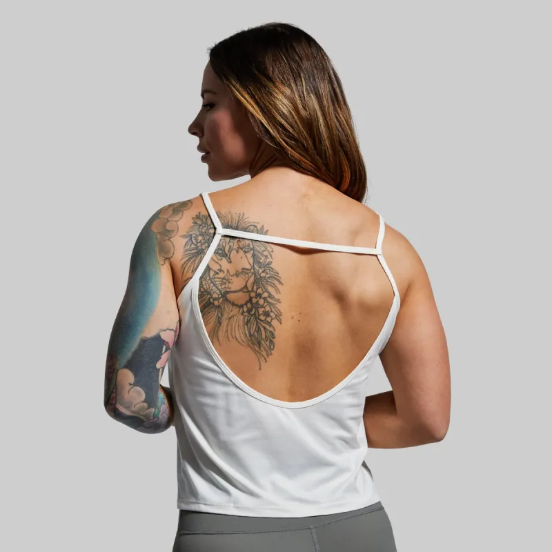 Half Moon Tank 2.0 (White) sold by Born Primitive