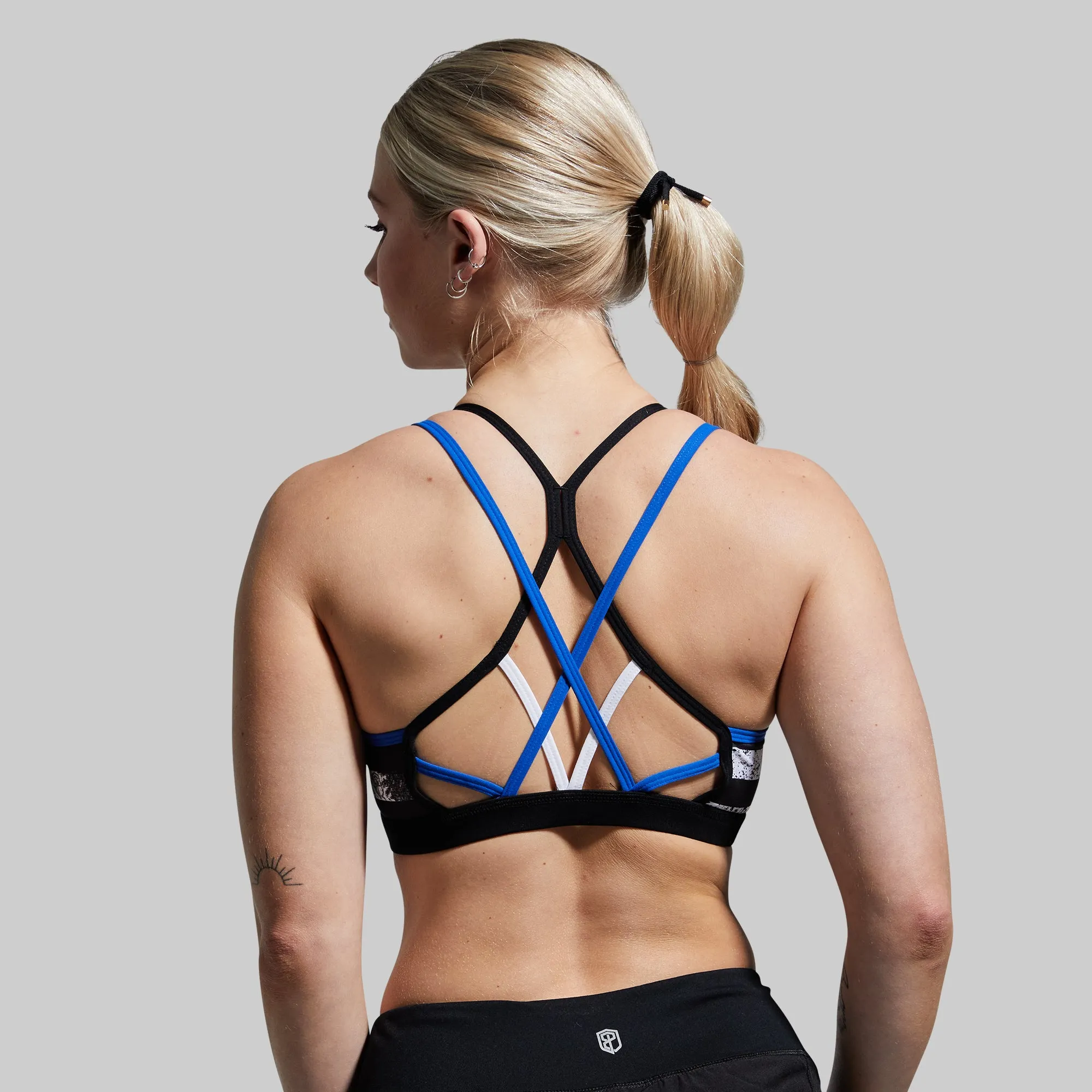Warrior Original Sports Bra (Thin Blue Line) sold by Born Primitive product image thumbnail 3