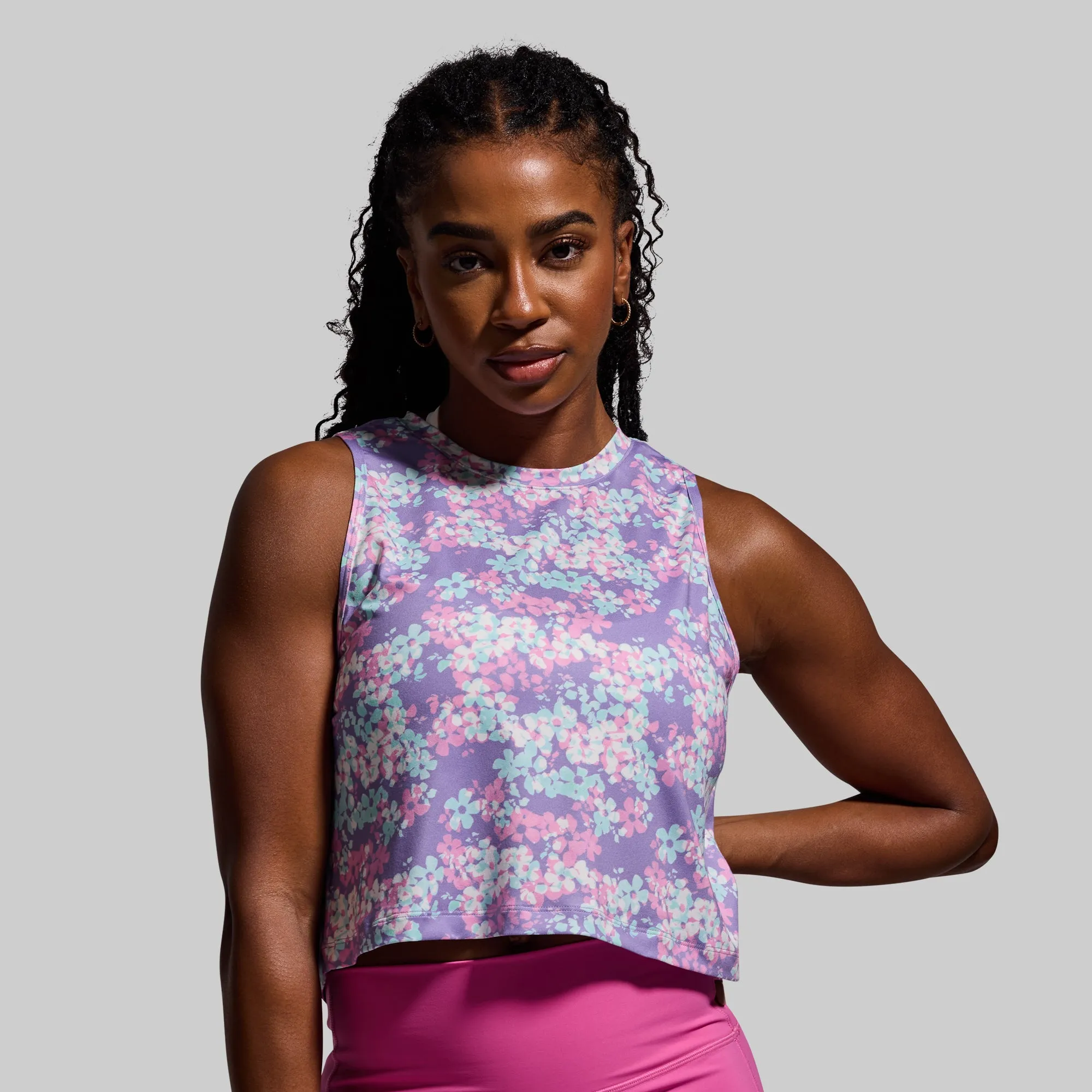 Subtle Flex Tank (Breezy Bloom) sold by Born Primitive