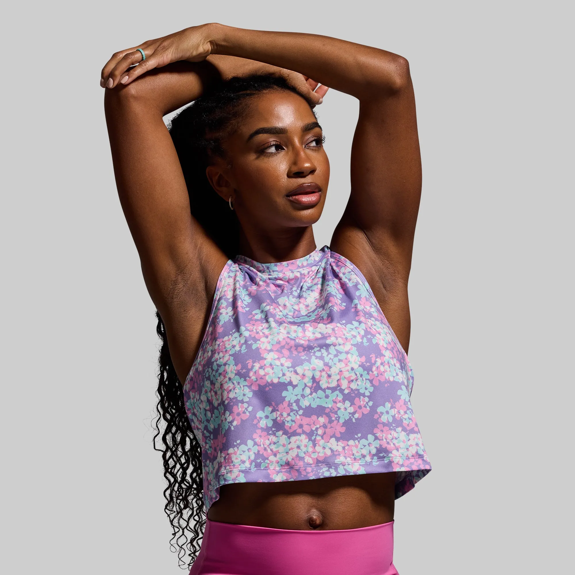 Subtle Flex Tank (Breezy Bloom) sold by Born Primitive product image thumbnail 3