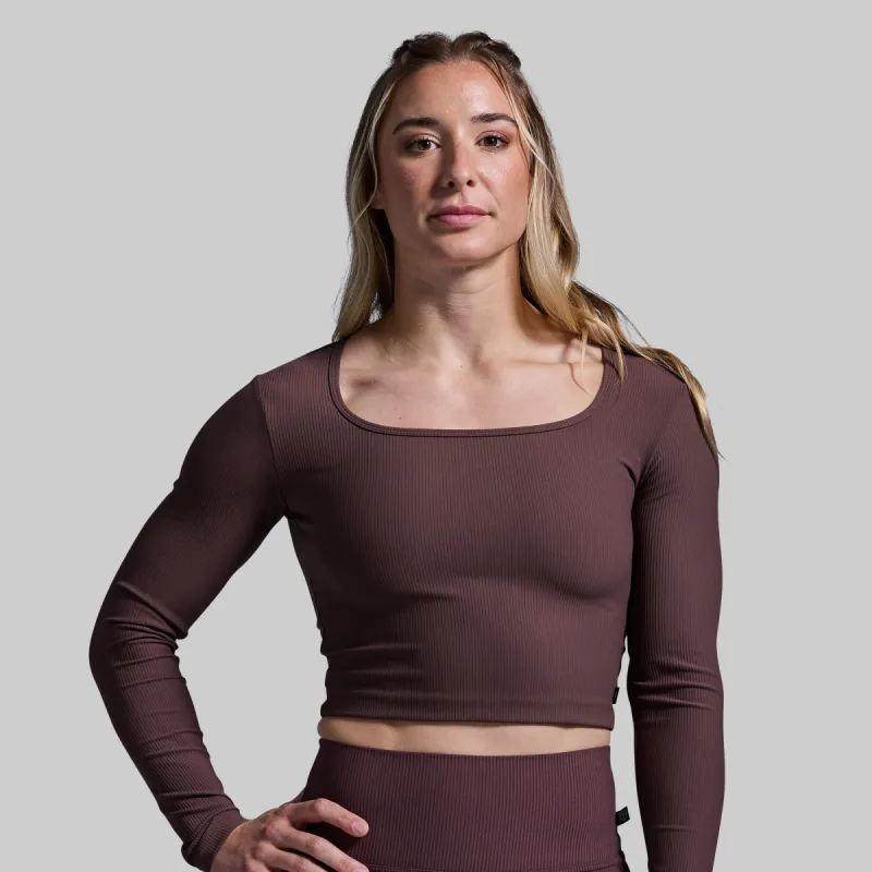 Limitless Long Sleeve (French Roast) sold by Born Primitive