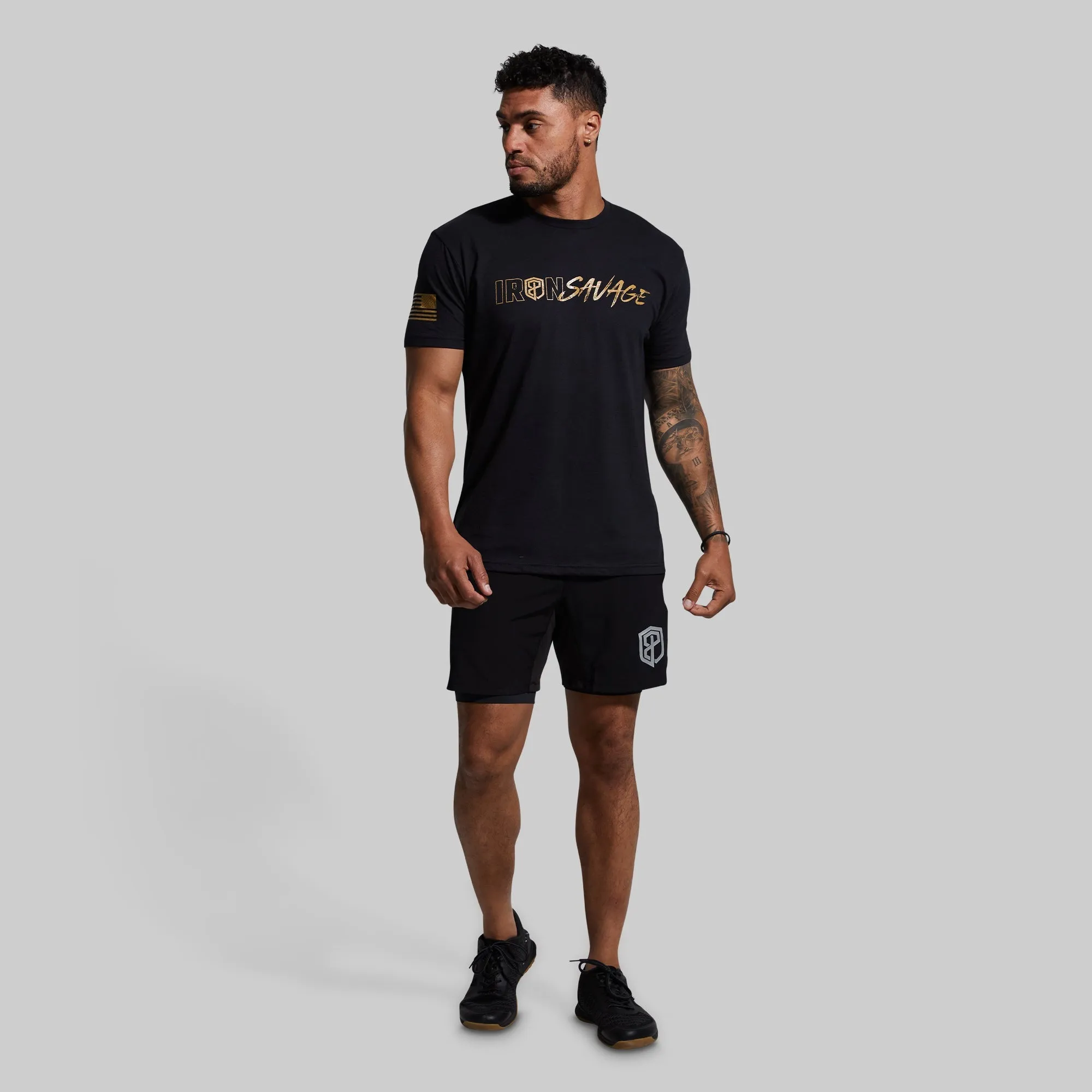 Iron Savage Tee (Black) sold by Born Primitive product image thumbnail 4