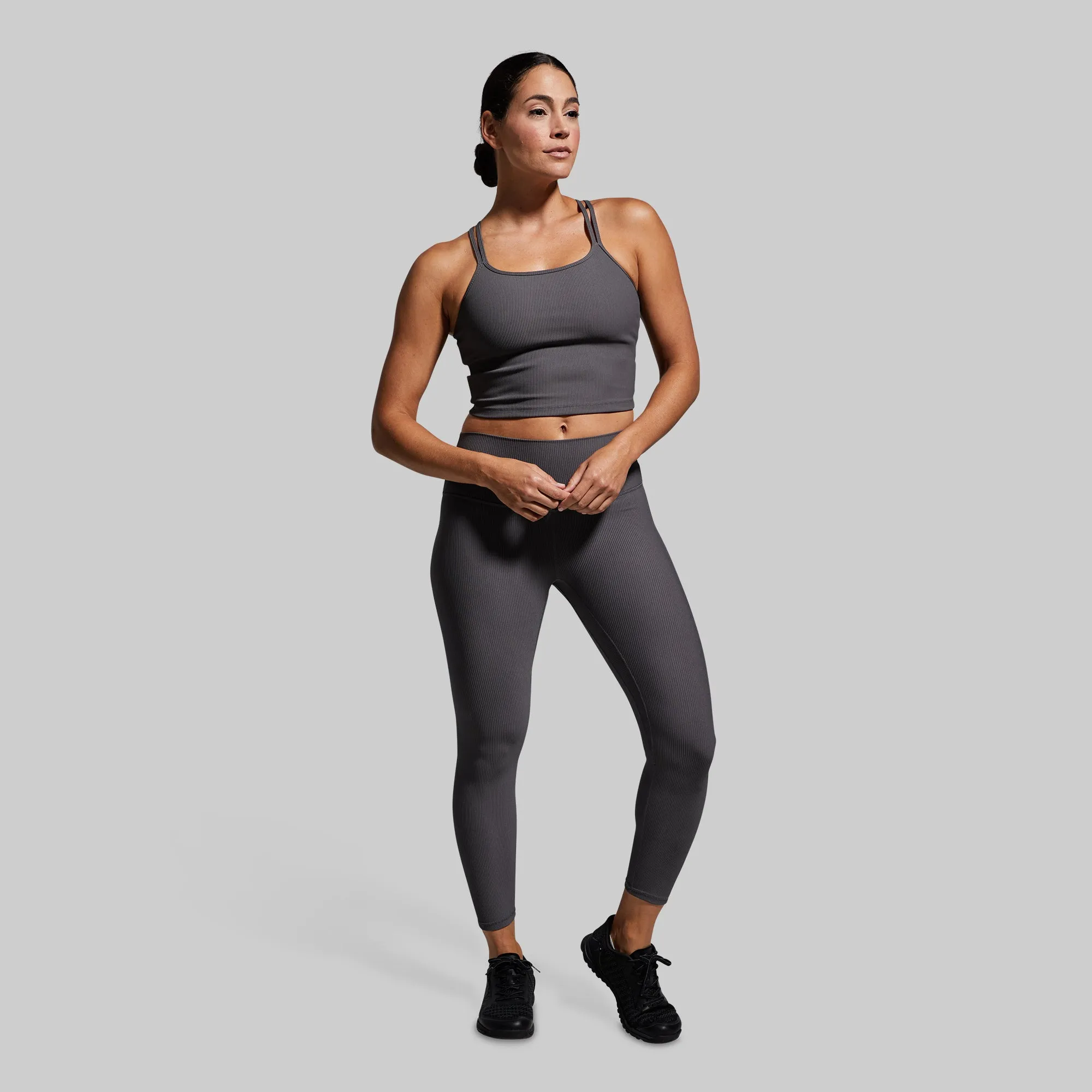 Limitless Sports Bra (Dark Grey) sold by Born Primitive product image thumbnail 5