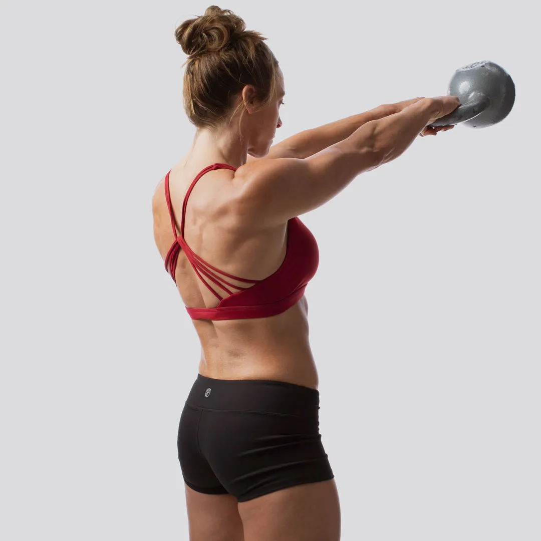 Vitality Original Sports Bra 2.0 (Wine) sold by Born Primitive product image thumbnail 3