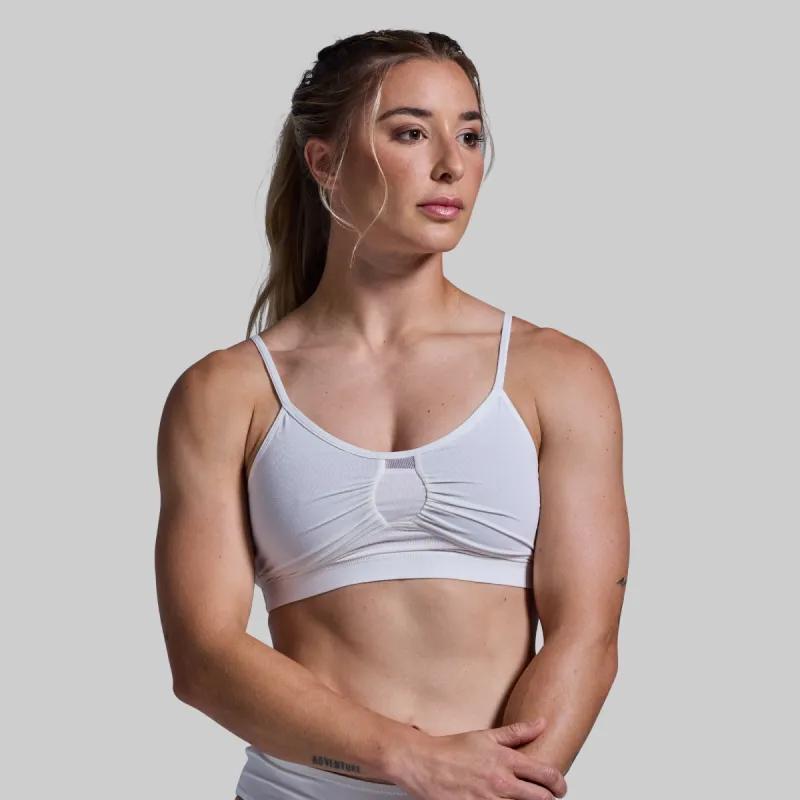 Athleisure Bra (White) sold by Born Primitive