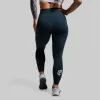 Your Go To Legging 2.0 (Brand Strength-Deep Teal) sold by Born Primitive