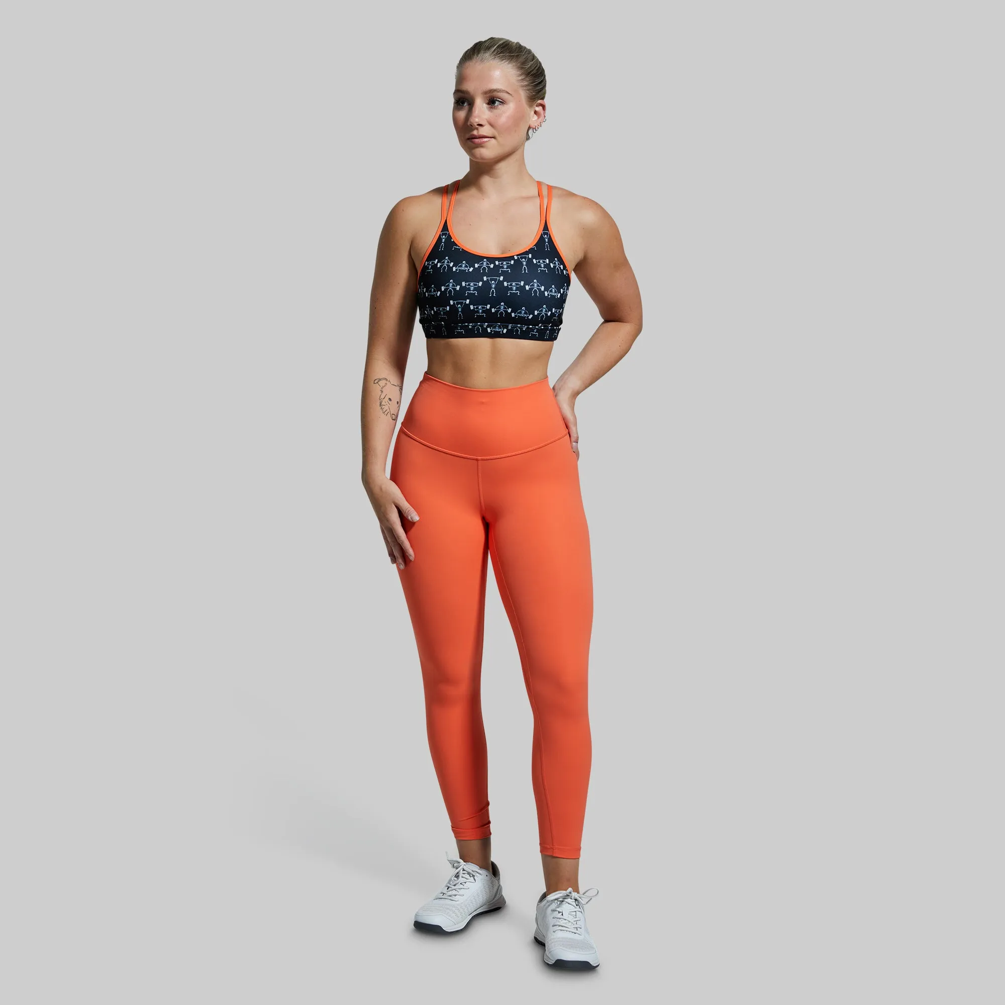 Your Go To 7/8 Legging 2.0 (Orange) sold by Born Primitive product image thumbnail 5
